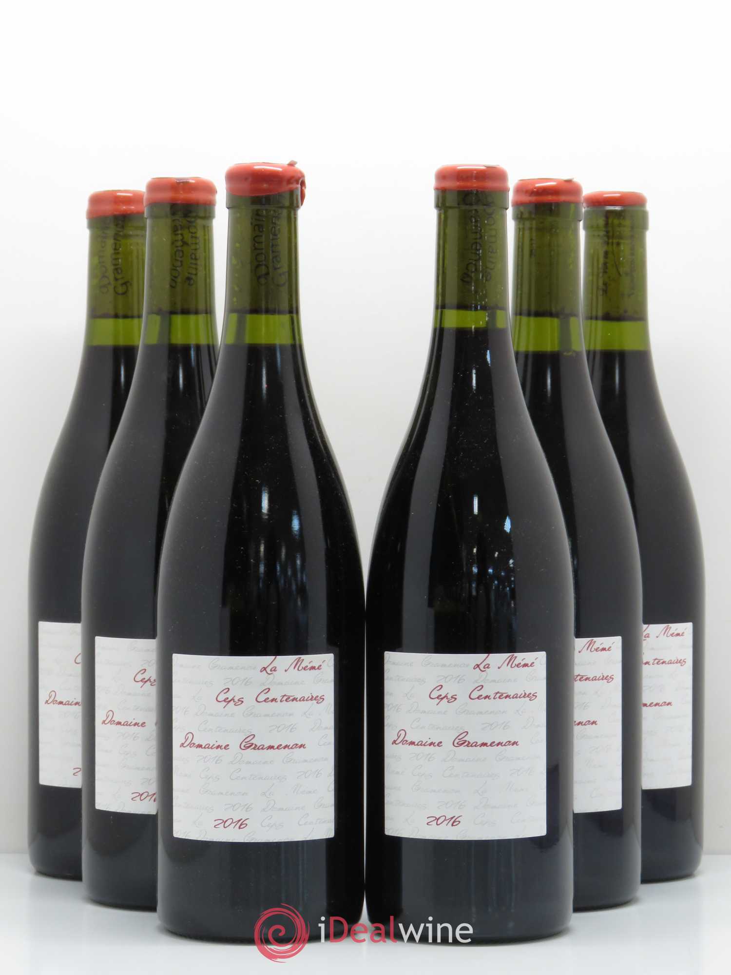 Côtes-du-Rhône La Mémé Ceps Centenaires Gramenon (Domaine) Ceps Centenaires 2016 - Lot de 6 bouteilles - 0
