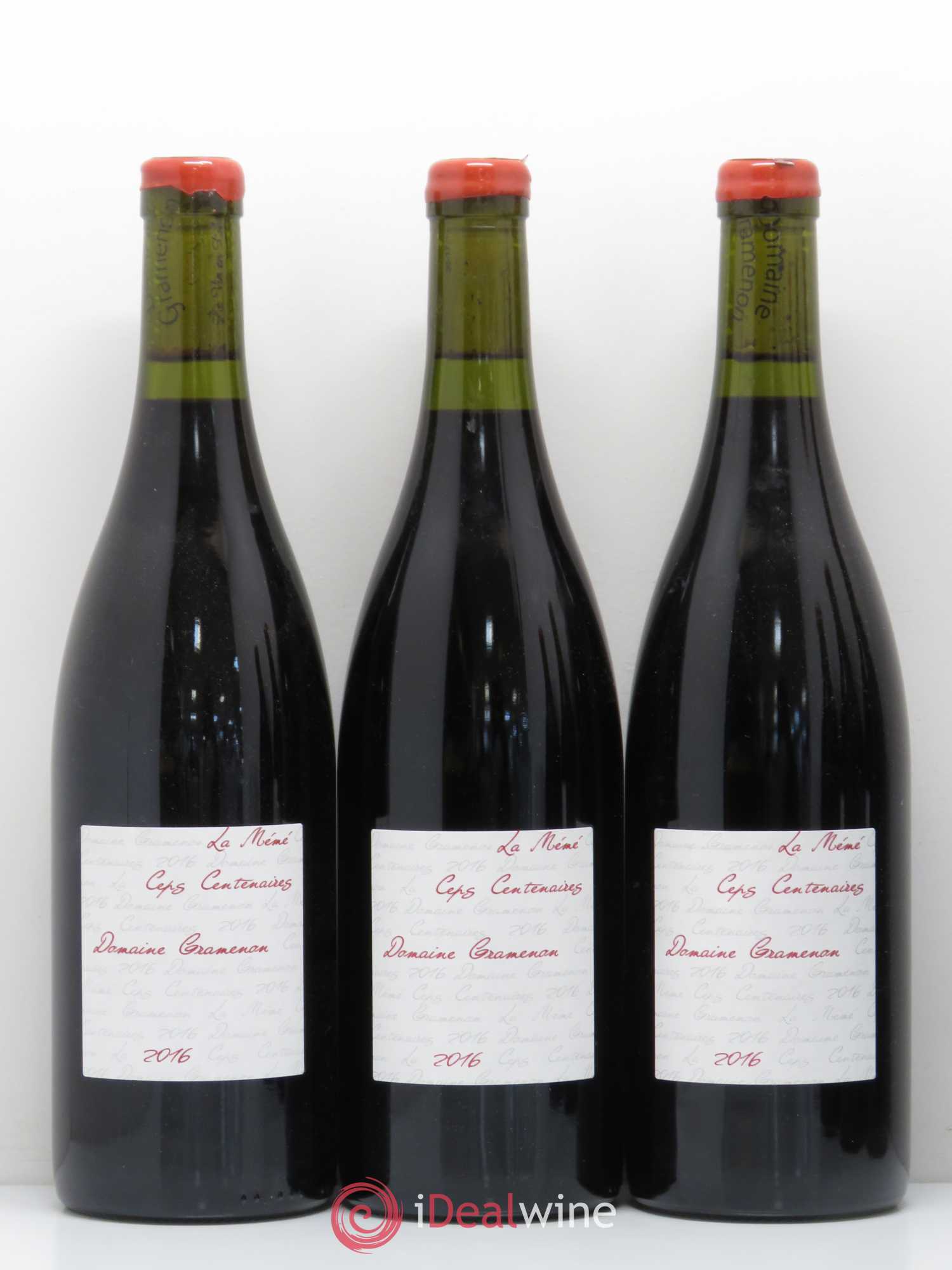 Côtes-du-Rhône La Mémé Ceps Centenaires Gramenon (Domaine) Ceps Centenaires 2016 - Lot de 6 bouteilles - 2