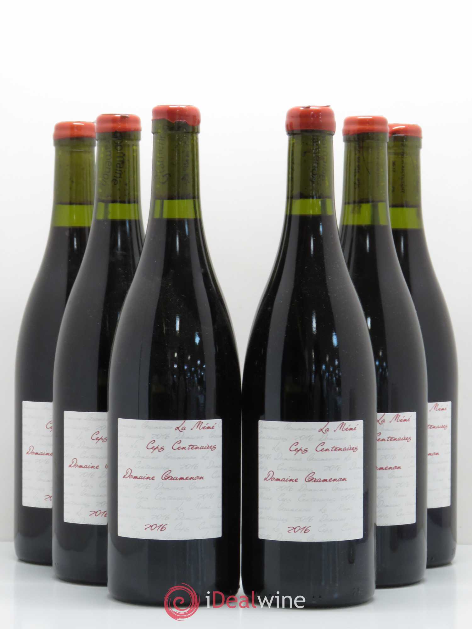 Côtes-du-Rhône La Mémé Ceps Centenaires Gramenon (Domaine) Ceps Centenaires 2016 - Lot de 6 bouteilles - 0