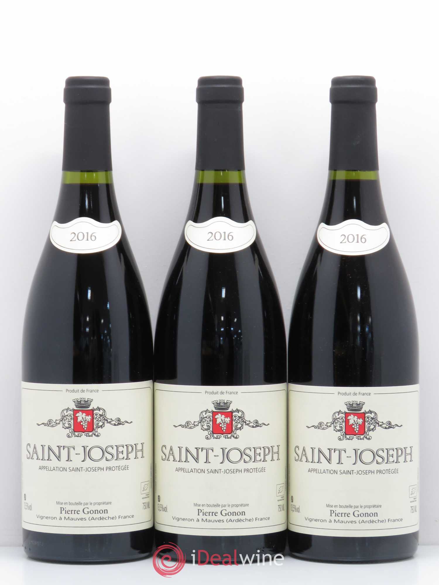 Saint-Joseph Gonon (Domaine) 2016 - Lot de 3 bouteilles - 0