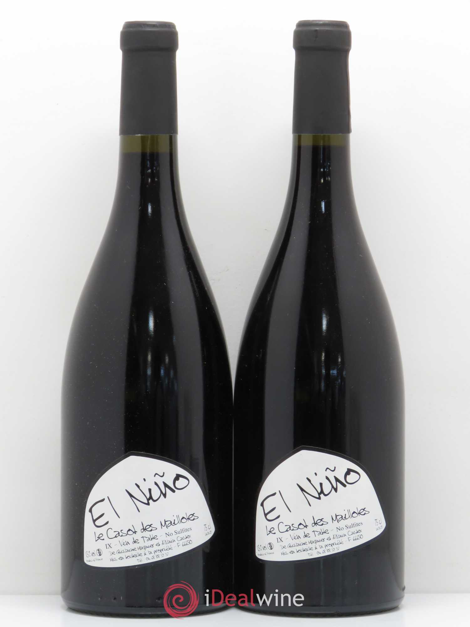 Vin de France El Nino Le Casot des Mailloles - Posten von 2 Flaschen - 0