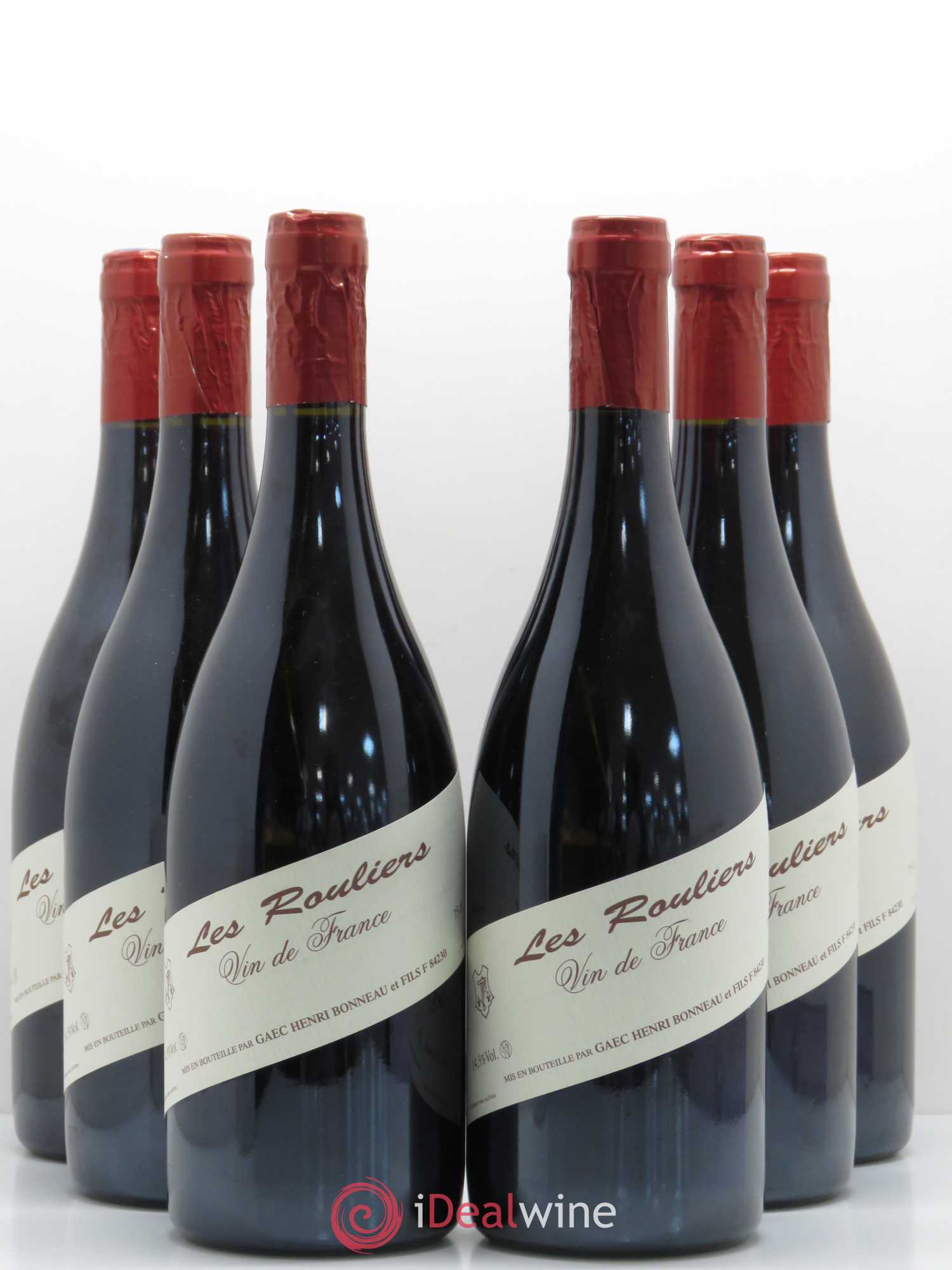Vin de France Les Rouliers Henri Bonneau & Fils - Lot de 6 bouteilles - 0