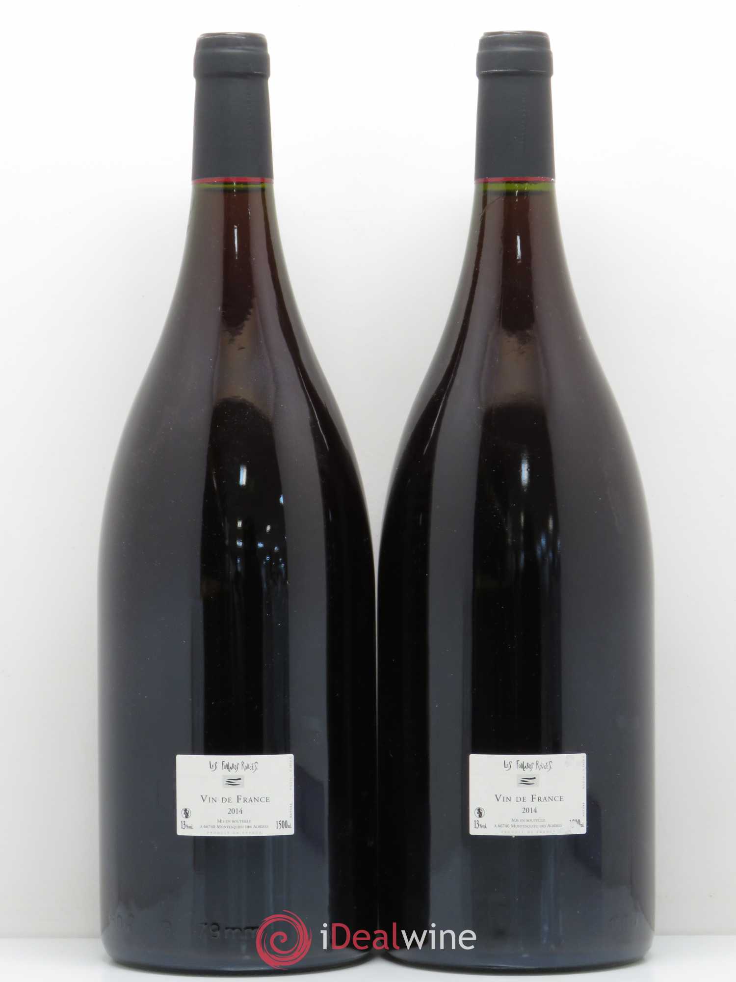 Vin de France La Vierge Rouge Les Foulards Rouges - Yoyo 2014 - Lot de 2 magnums - 1