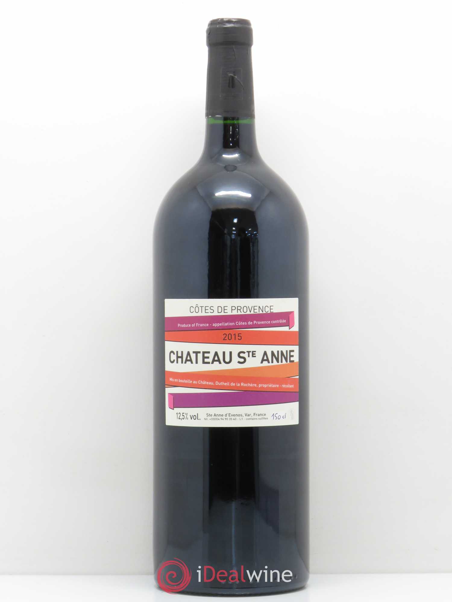 Côtes de Provence Saint Anne 2015 - Lot de 1 magnum - 0