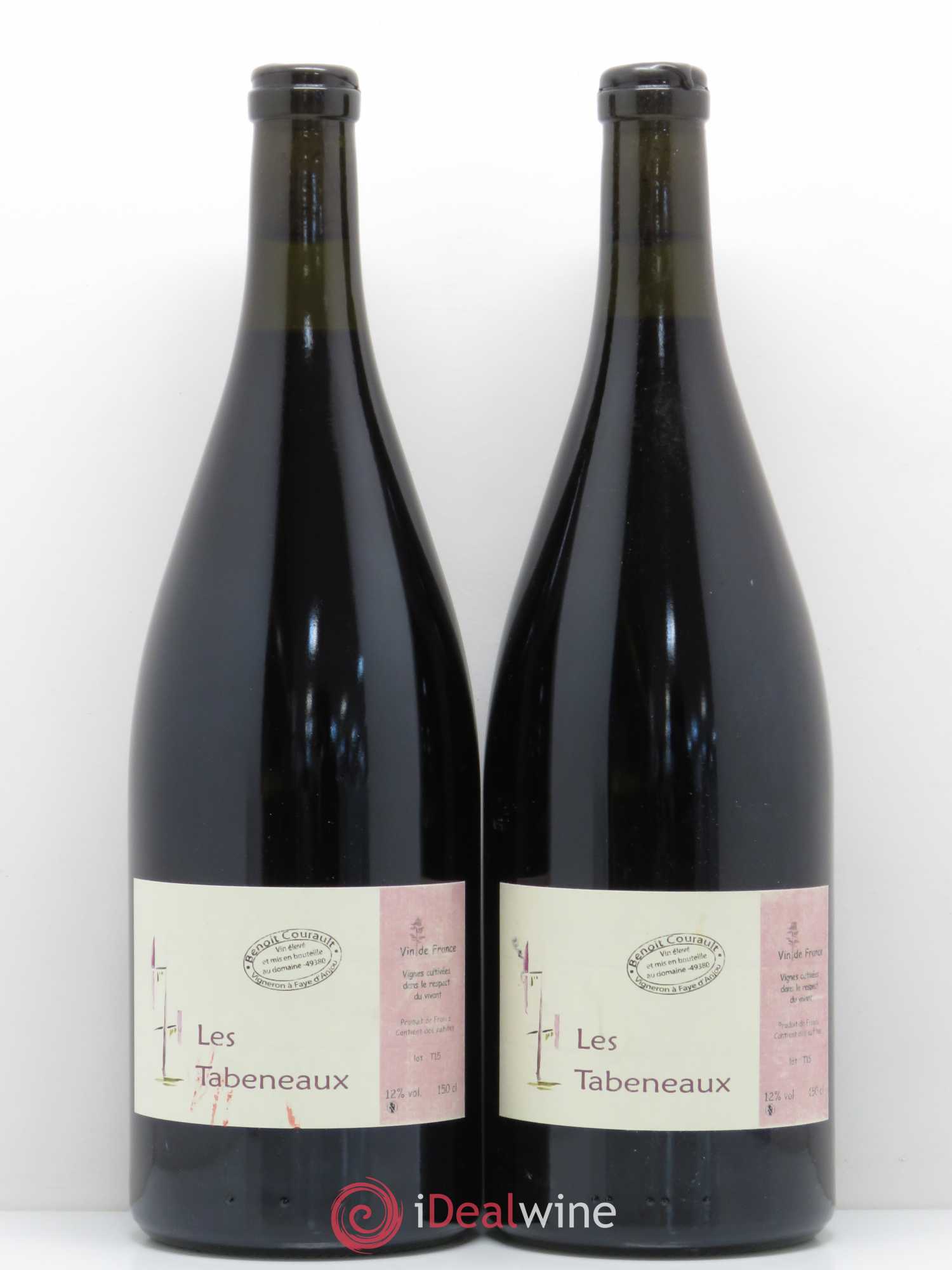 Vin de France Les Tabeneaux Benoit Courault 2015 - Posten von 2 Magnum - 0