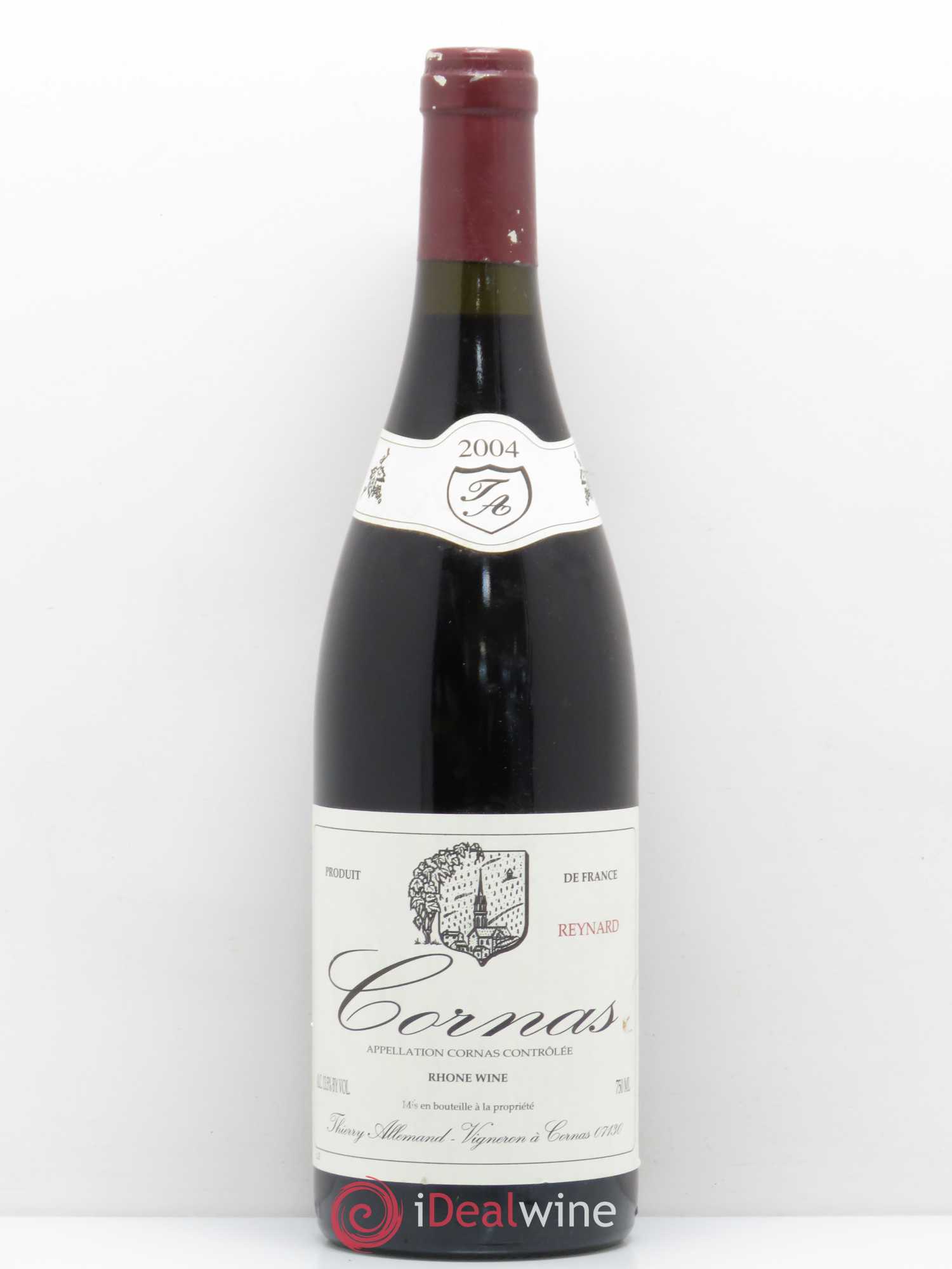 Cornas Reynard Thierry Allemand 2004 - Lot de 1 bouteille - 0