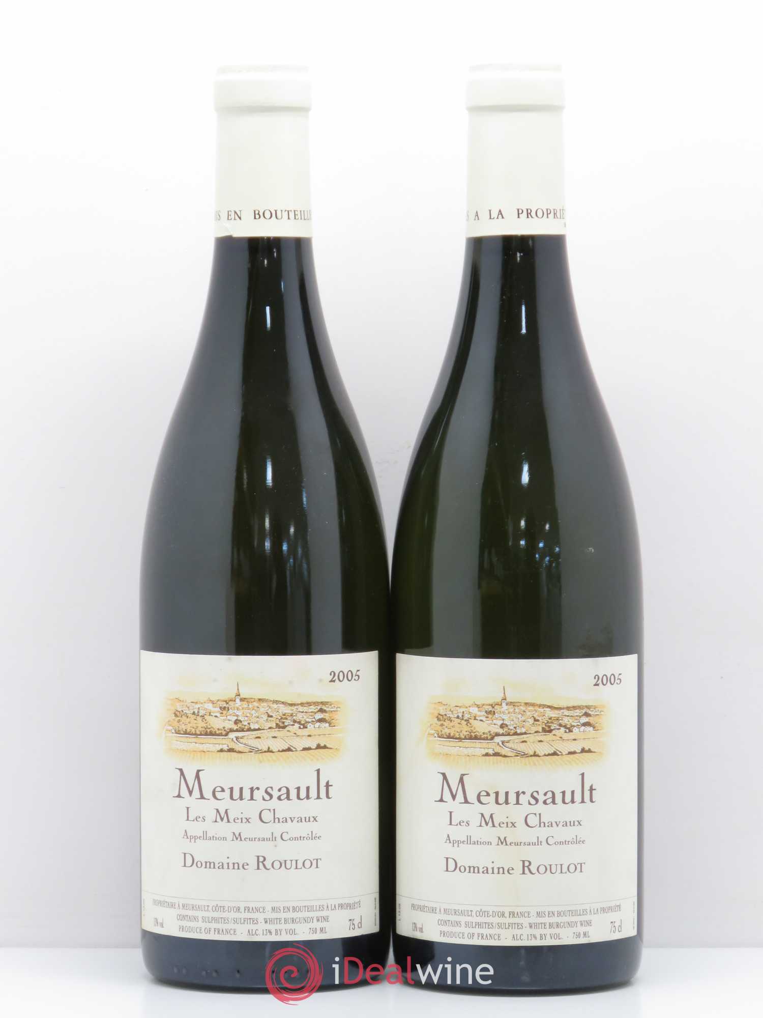 Meursault Meix Chavaux Roulot (Domaine) 2005 - Lot de 2 bouteilles - 0
