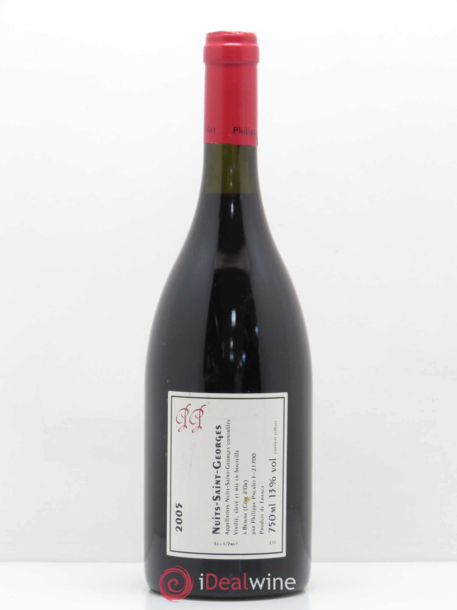 Nuits-Saint-Georges Philippe Pacalet 2005 - Lot de 1 bouteille - 1