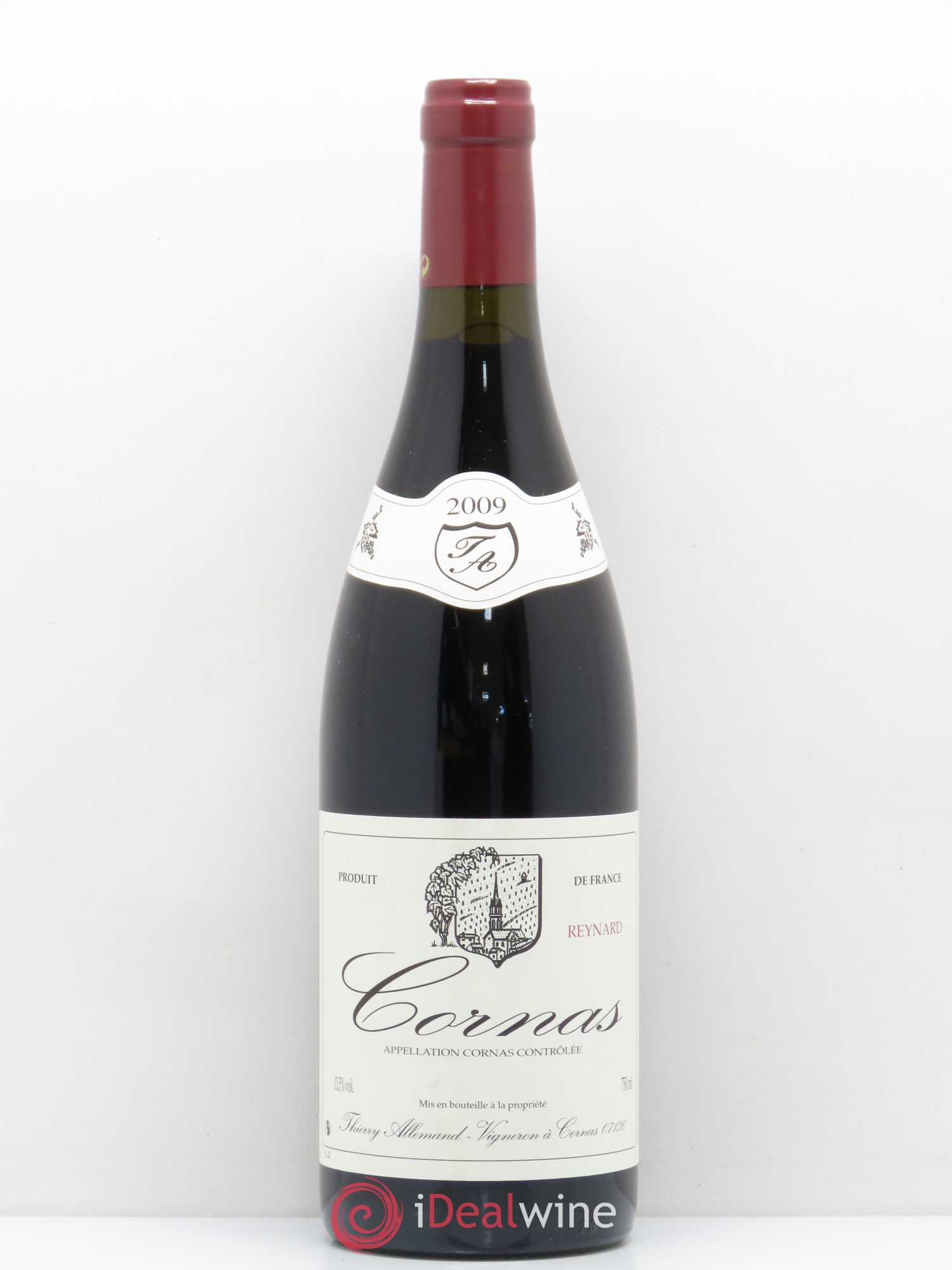 Cornas Reynard Thierry Allemand 2009 - Lot de 1 bouteille - 0