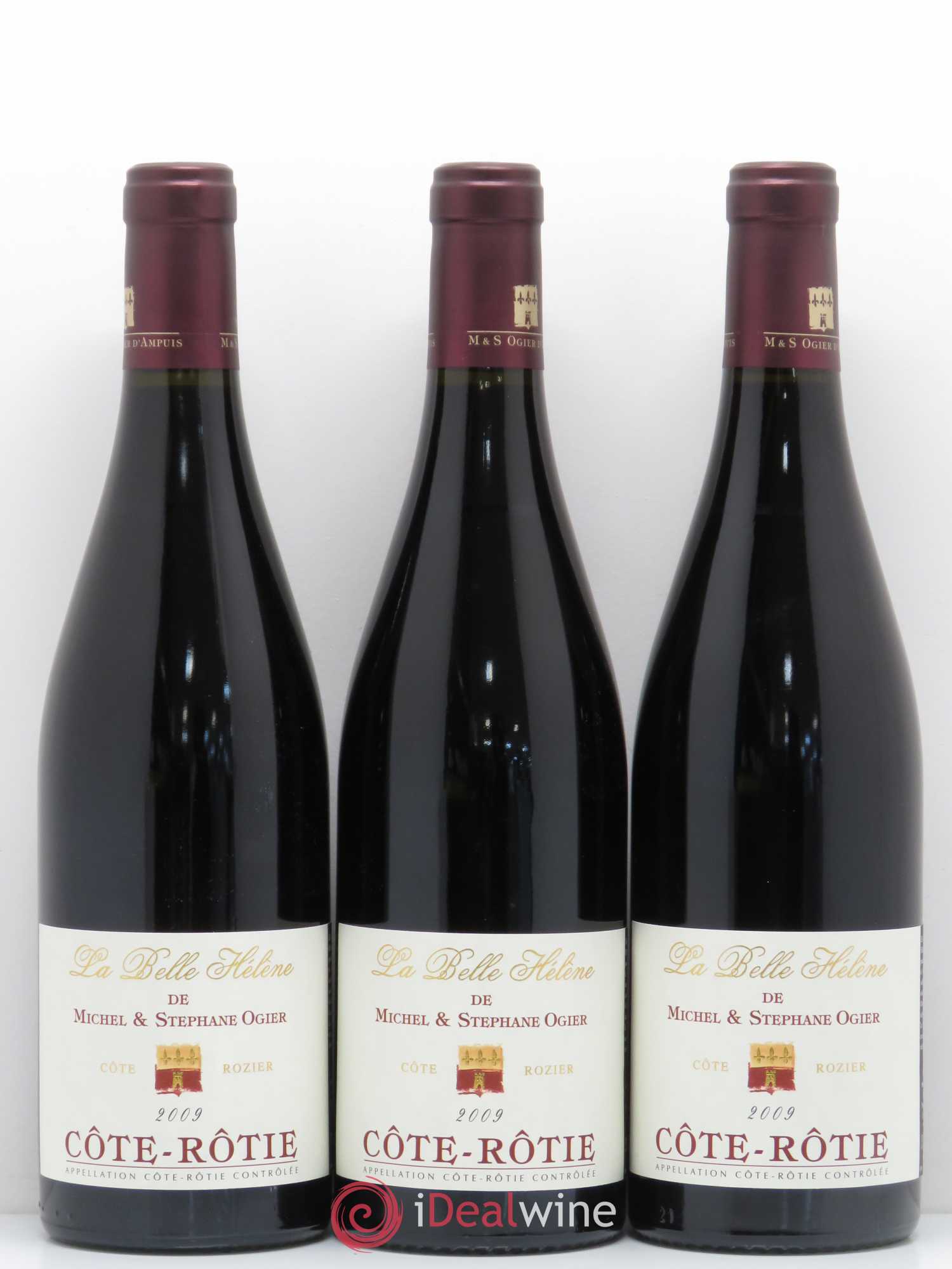 Côte-Rôtie La Belle Hélène Stéphane Ogier 2009 - Lot de 3 bouteilles - 0