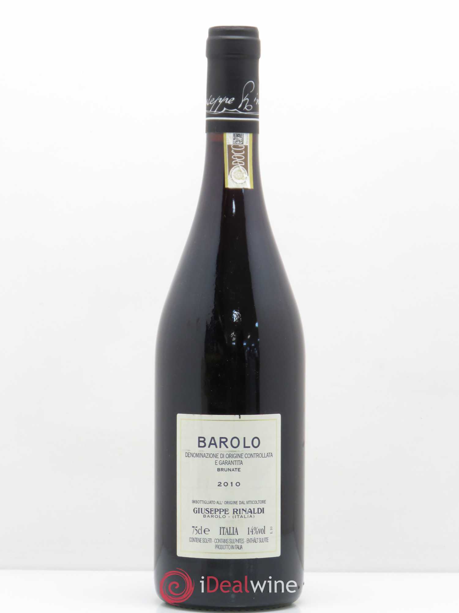 Barolo Brunate Guiseppe Rinaldi 2010 - Posten von 1 Flasche - 1