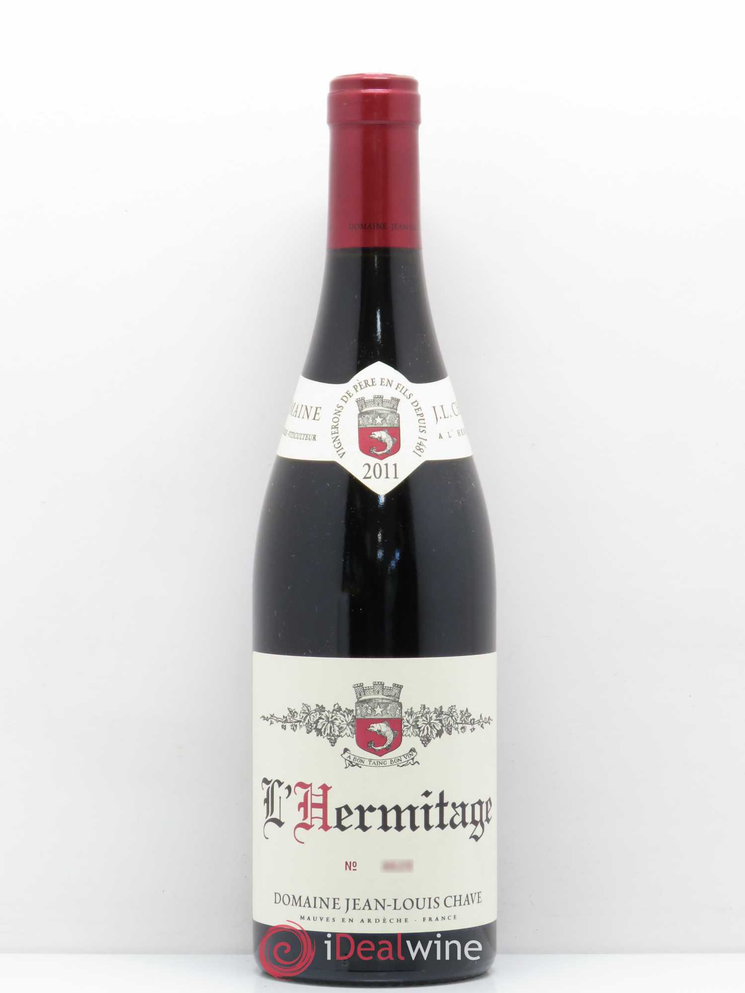 Hermitage Jean-Louis Chave 2011 - Lot de 1 bouteille - 0