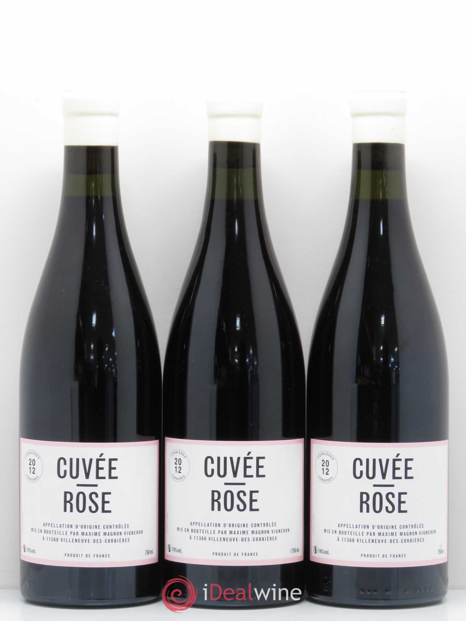 Corbières Rose Magnon 2012 - Lot de 3 bouteilles - 0