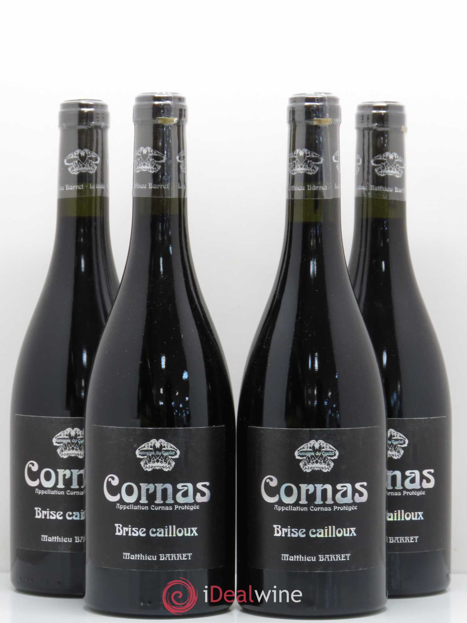 Cornas Brise Cailloux Coulet (Domaine du) - Matthieu Barret 2012 - Lot de 4 bouteilles - 0