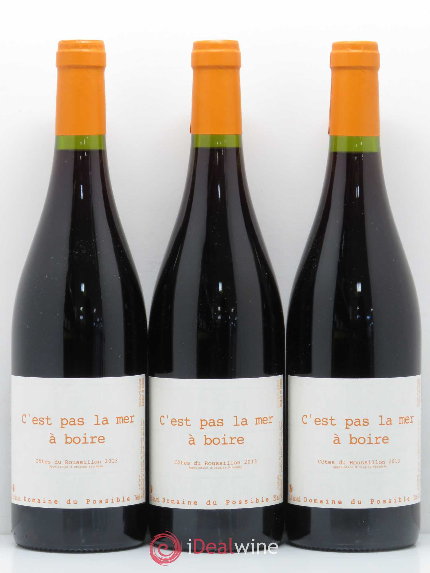 Côtes du Roussillon C'est pas la mer à boire Domaine du Possible 2013 - Lotto di 6 bottiglie - 2