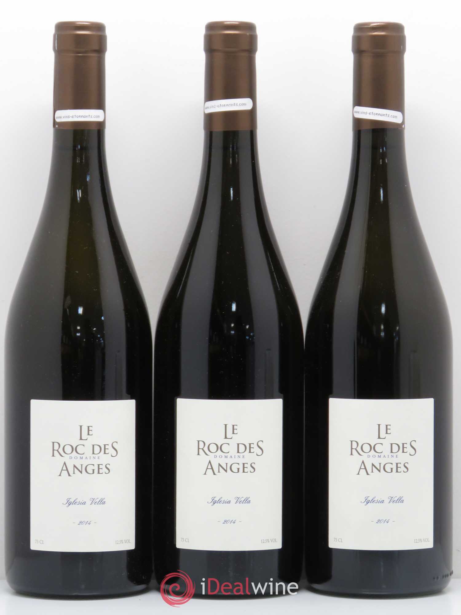 Côtes Catalanes Roc des Anges Iglesia Vella Marjorie et Stéphane Gallet 2014 - Lot de 6 bouteilles - 1