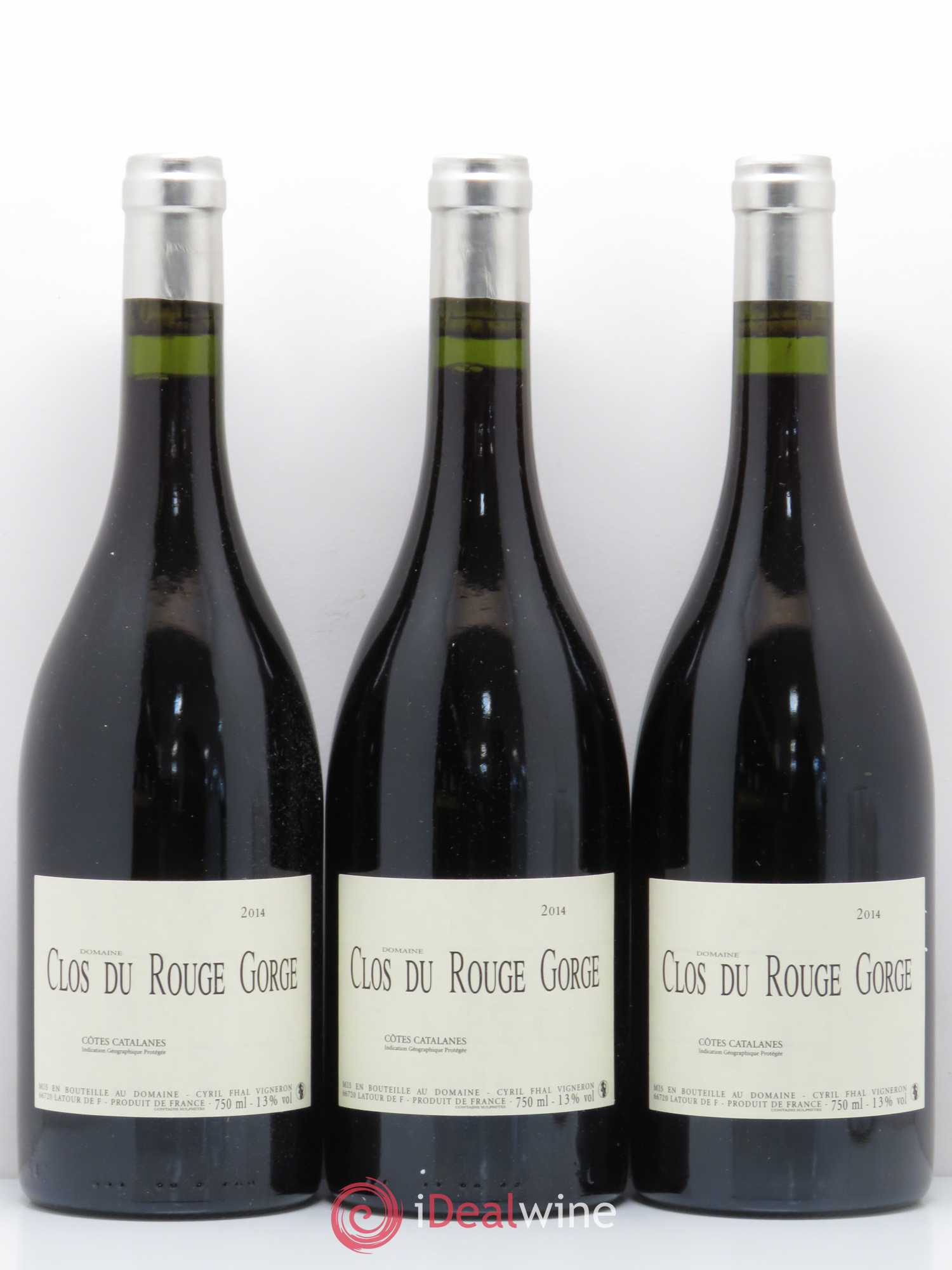 Côtes Catalanes (VDP des Côtes Catalanes) Clos du Rouge Gorge 2014 - Lot de 6 bouteilles - 2