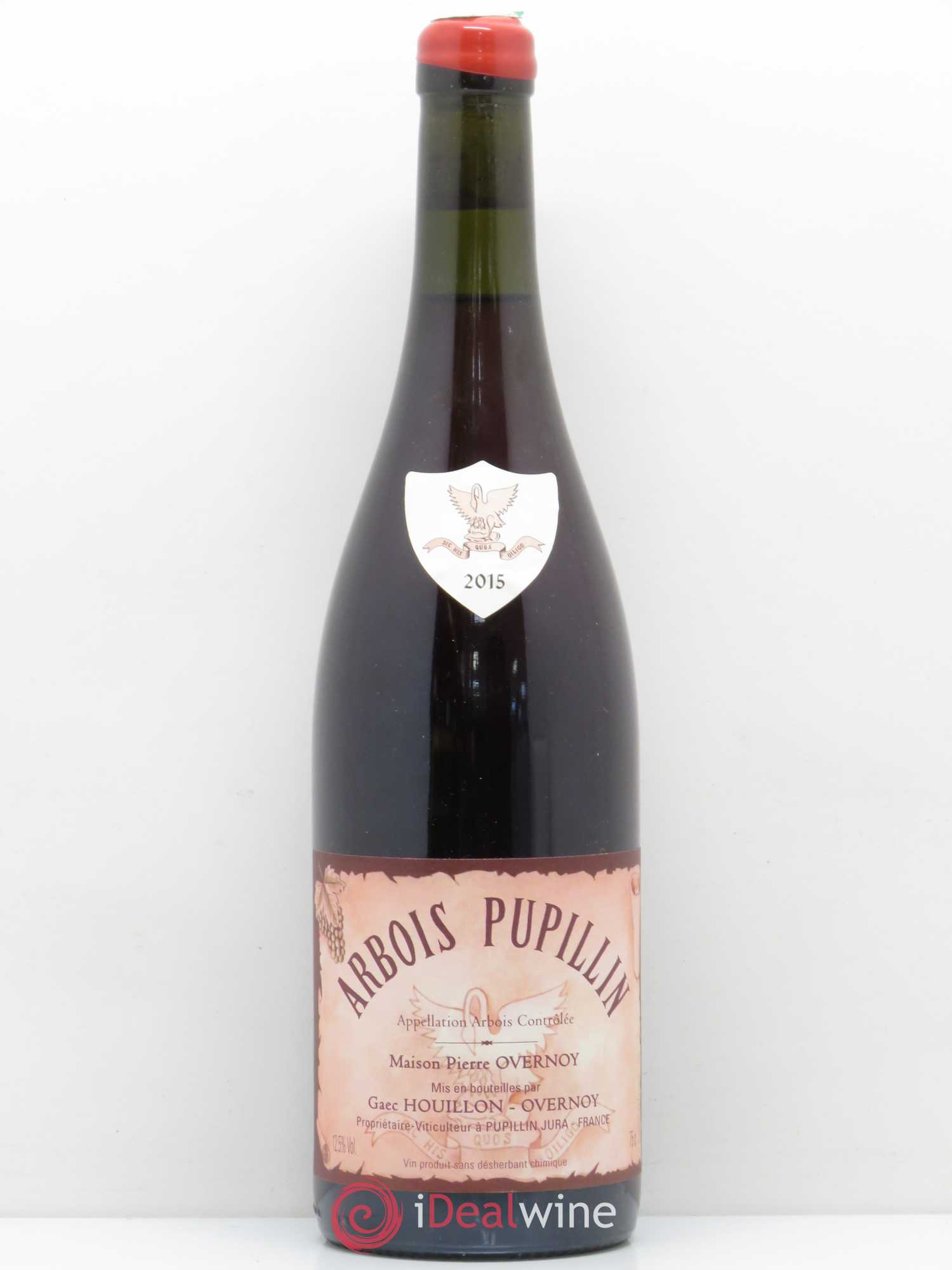 Arbois-Pupillin Poulsard (cire rouge) Overnoy-Houillon (Domaine) 2015 - Lot de 1 bouteille - 0