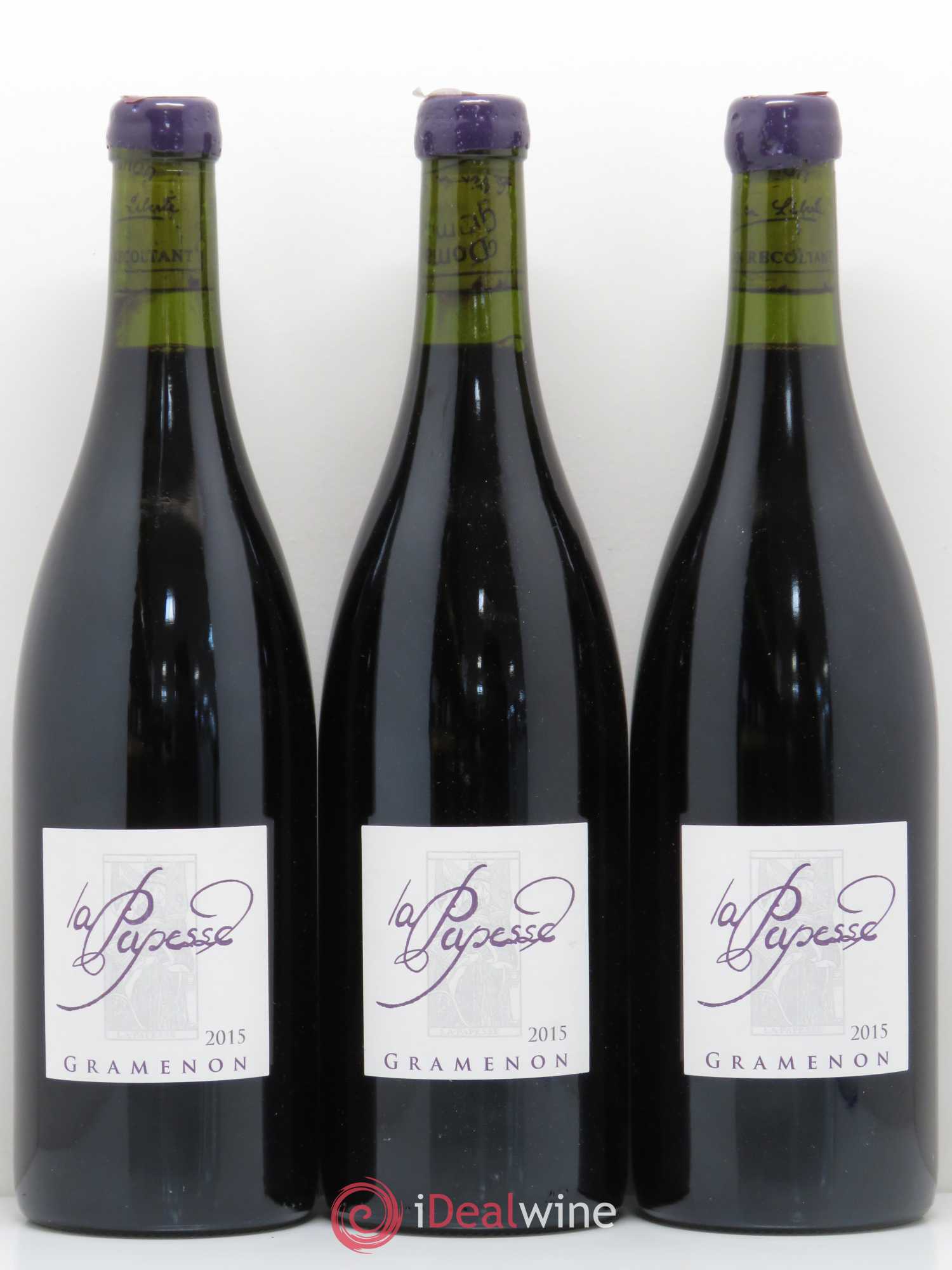 Vinsobres La Papesse Gramenon (Domaine) 2015 - Lot de 6 bouteilles - 1
