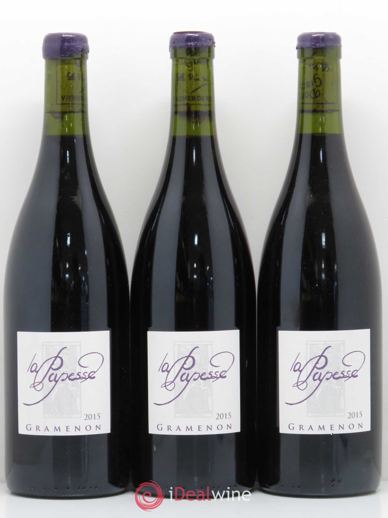 Vinsobres La Papesse Gramenon (Domaine) 2015 - Lot de 6 bouteilles - 1