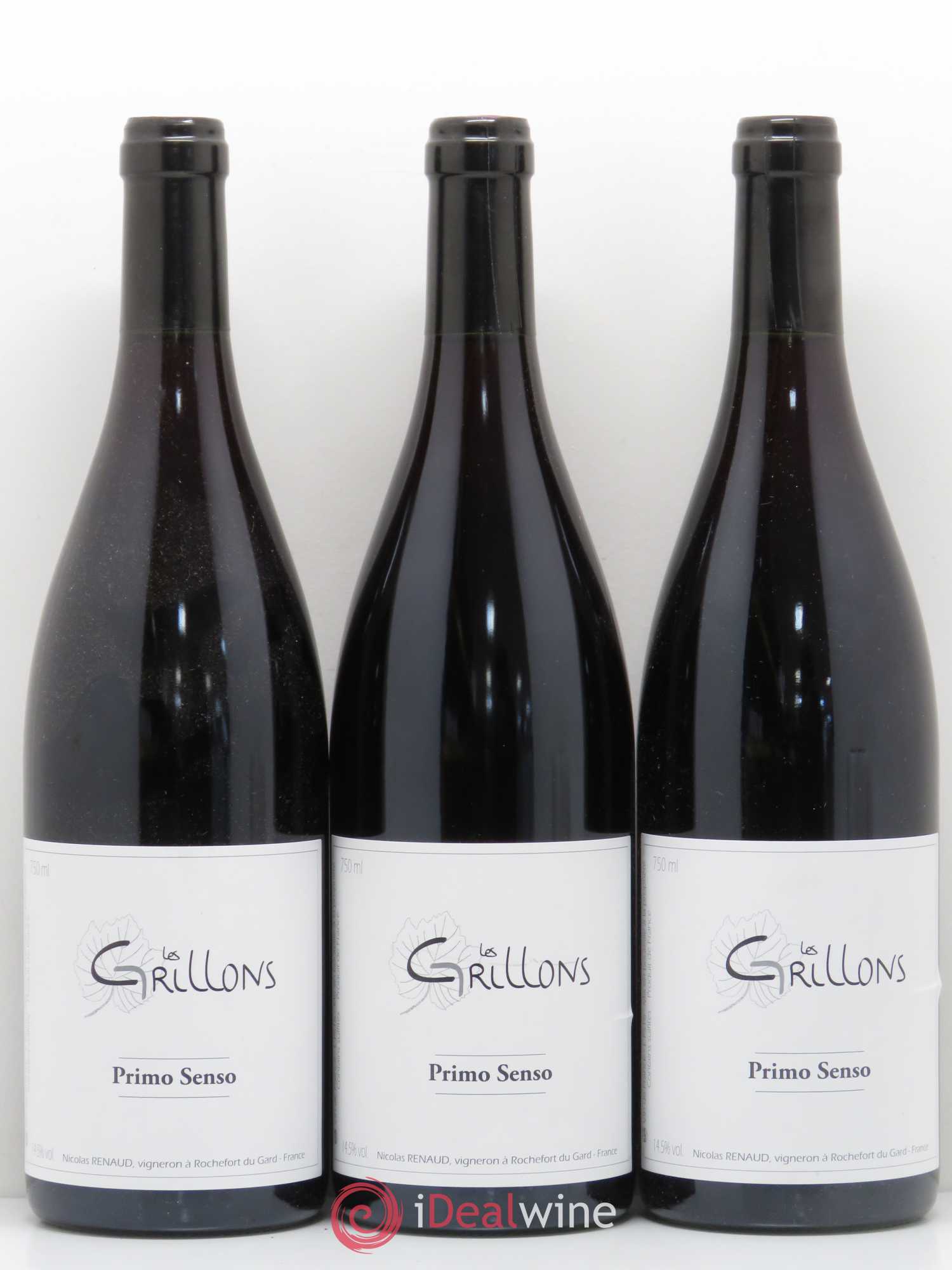 Vin de France Primo Senso Grillons - Lot de 6 bouteilles - 1