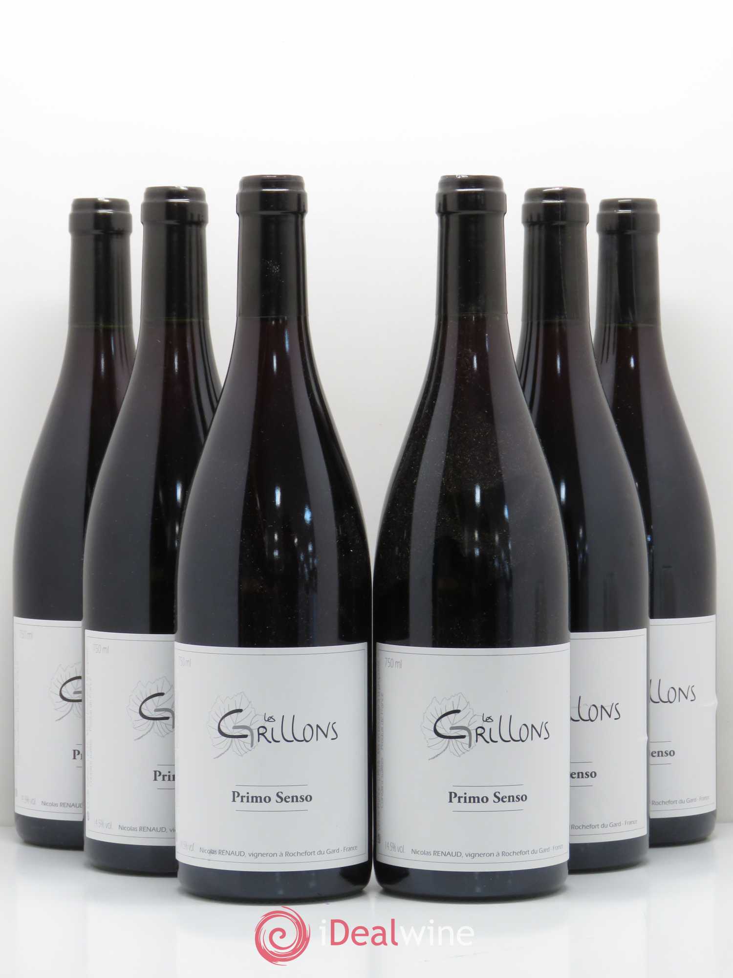 Vin de France Primo Senso Grillons - Lot de 6 bouteilles - 0