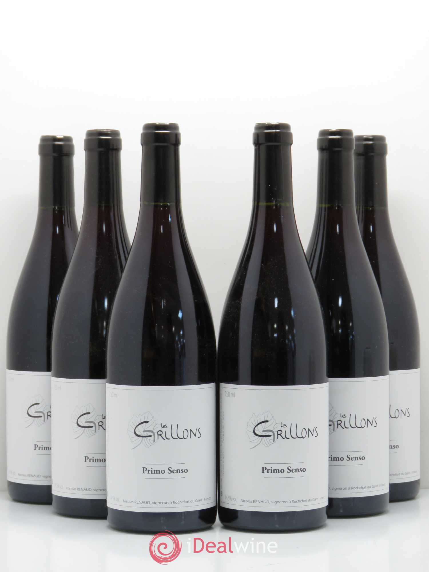Vin de France Primo Senso Grillons - Lot de 6 bouteilles - 0