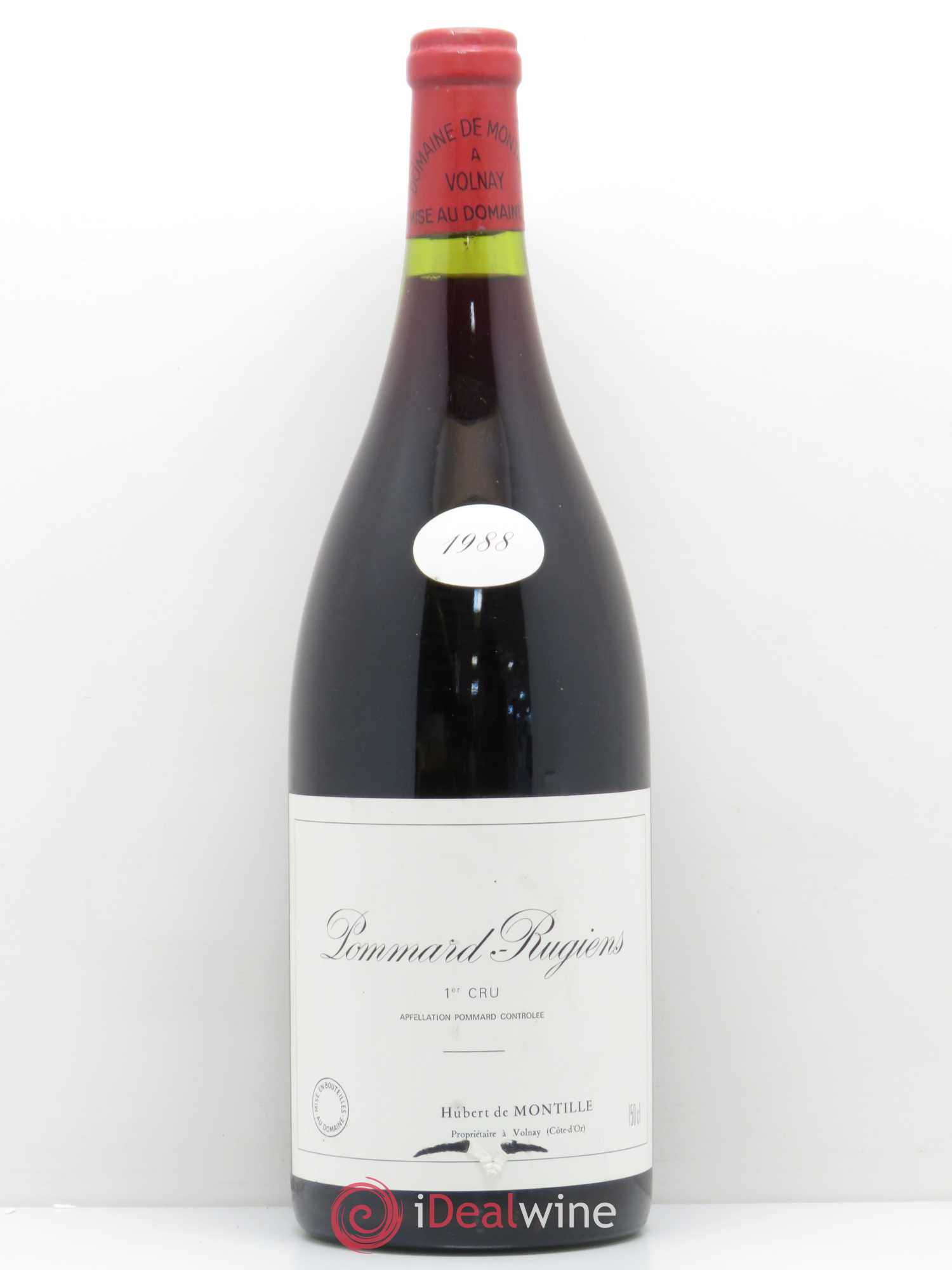 Pommard 1er Cru Les Rugiens-bas De Montille (Domaine) 1988 - Lot de 1 magnum - 0