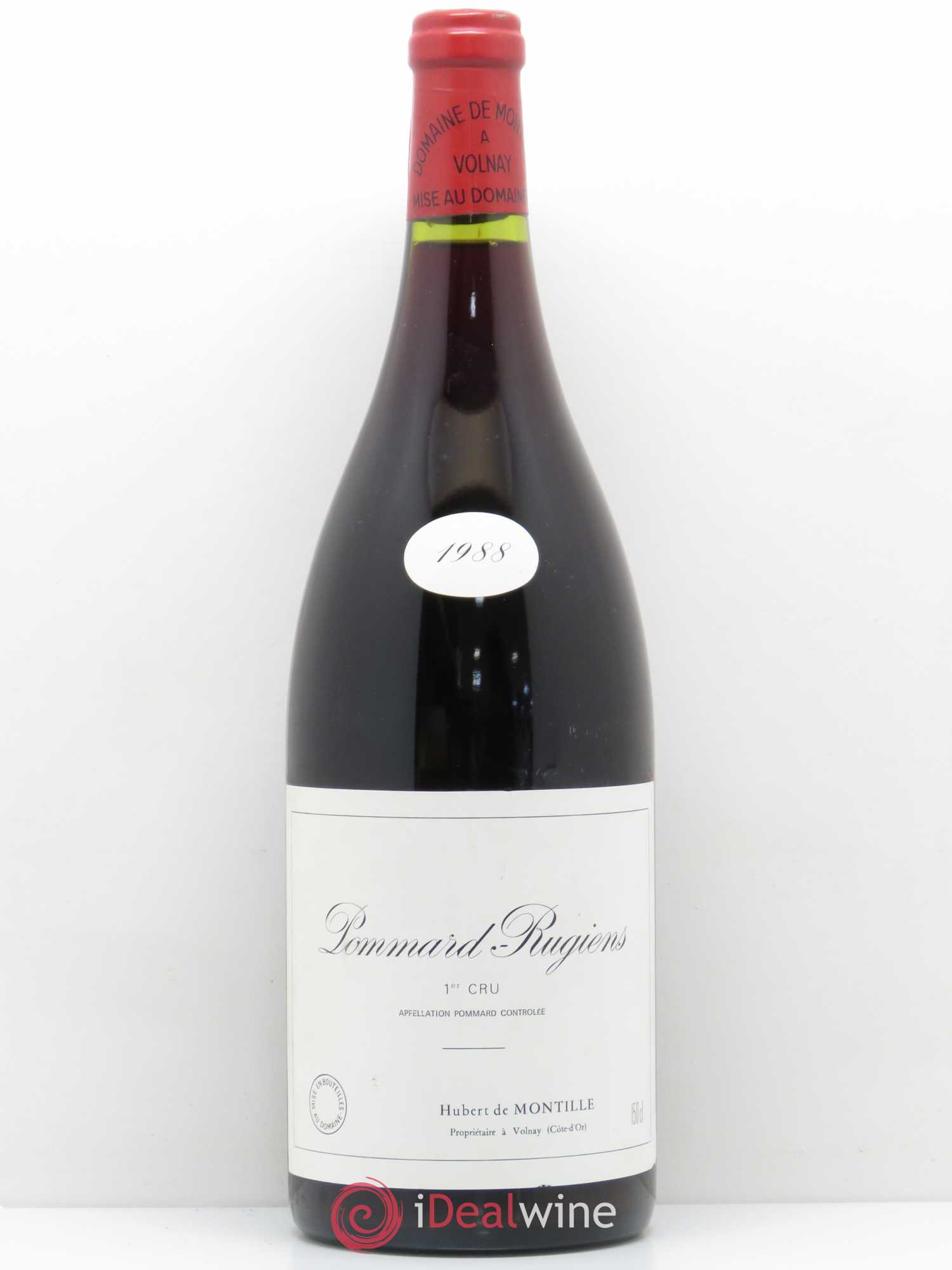 Pommard 1er Cru Les Rugiens-bas De Montille (Domaine) 1988 - Lot de 1 magnum - 0