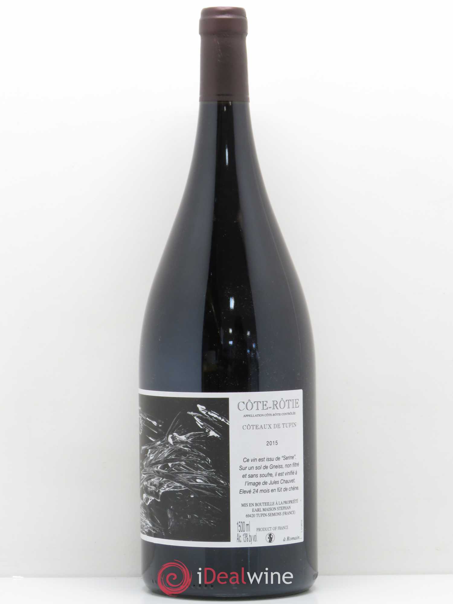 Côte-Rôtie Coteaux de Tupin Jean-Michel Stephan 2015 - Lot de 1 magnum - 0