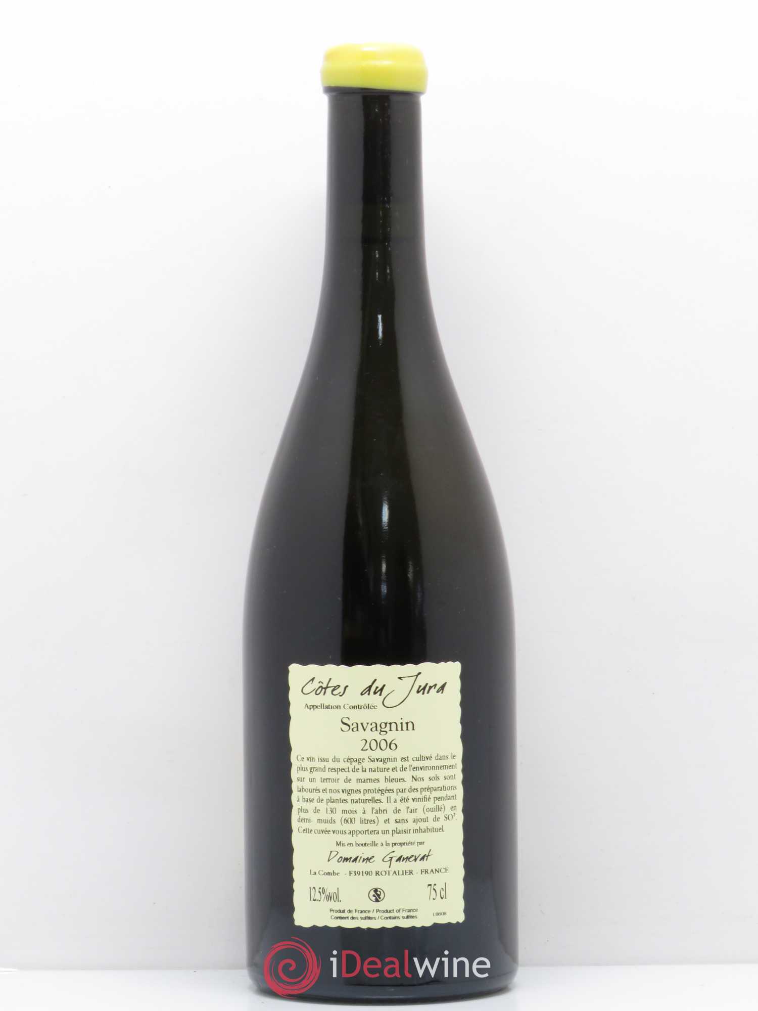 Côtes du Jura Les Vignes de mon Père Jean-François Ganevat (Domaine) 2006 - Lot de 1 bouteille - 1