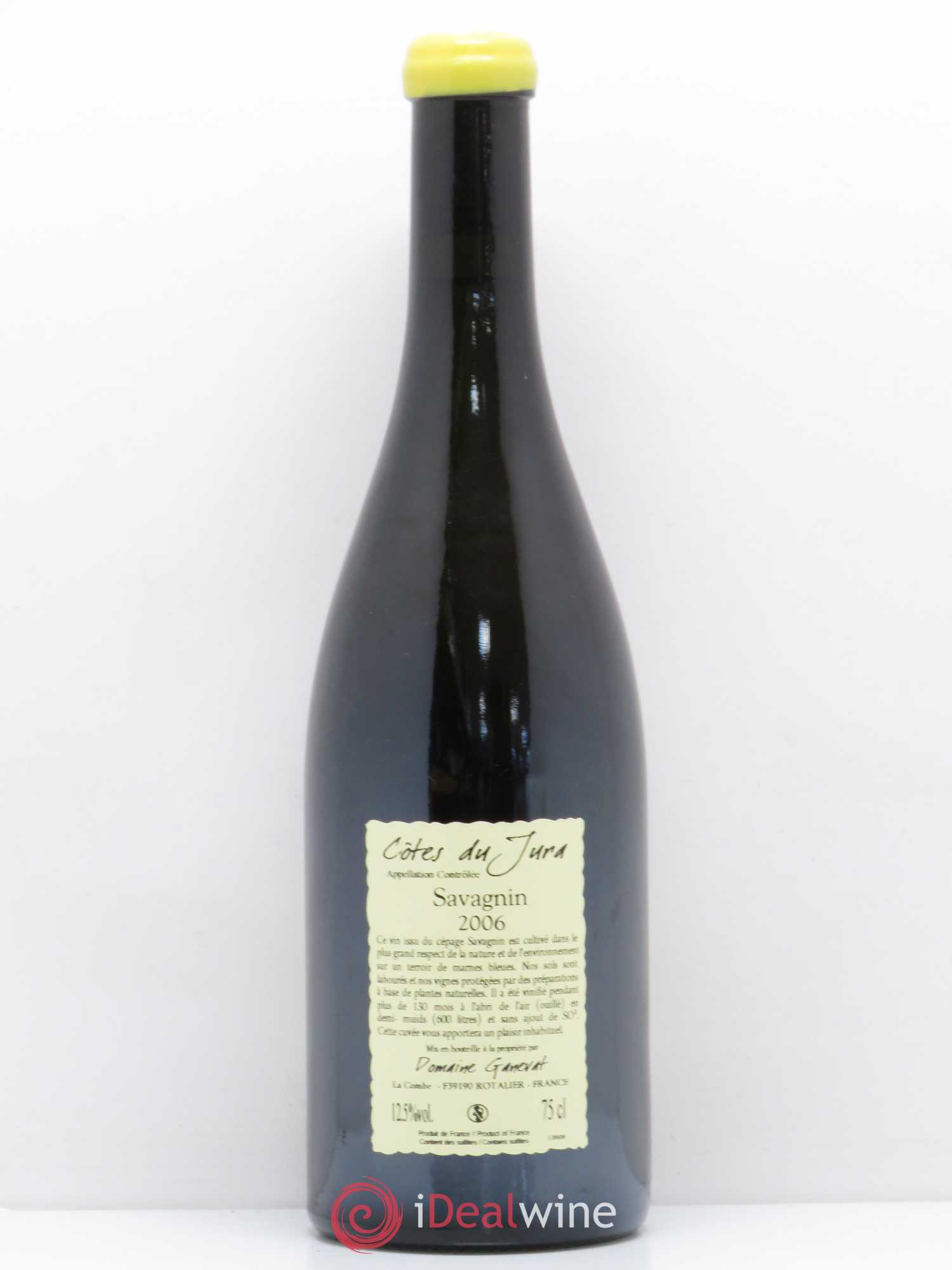 Côtes du Jura Les Vignes de mon Père Jean-François Ganevat (Domaine) 2006 - Lot de 1 bouteille - 1