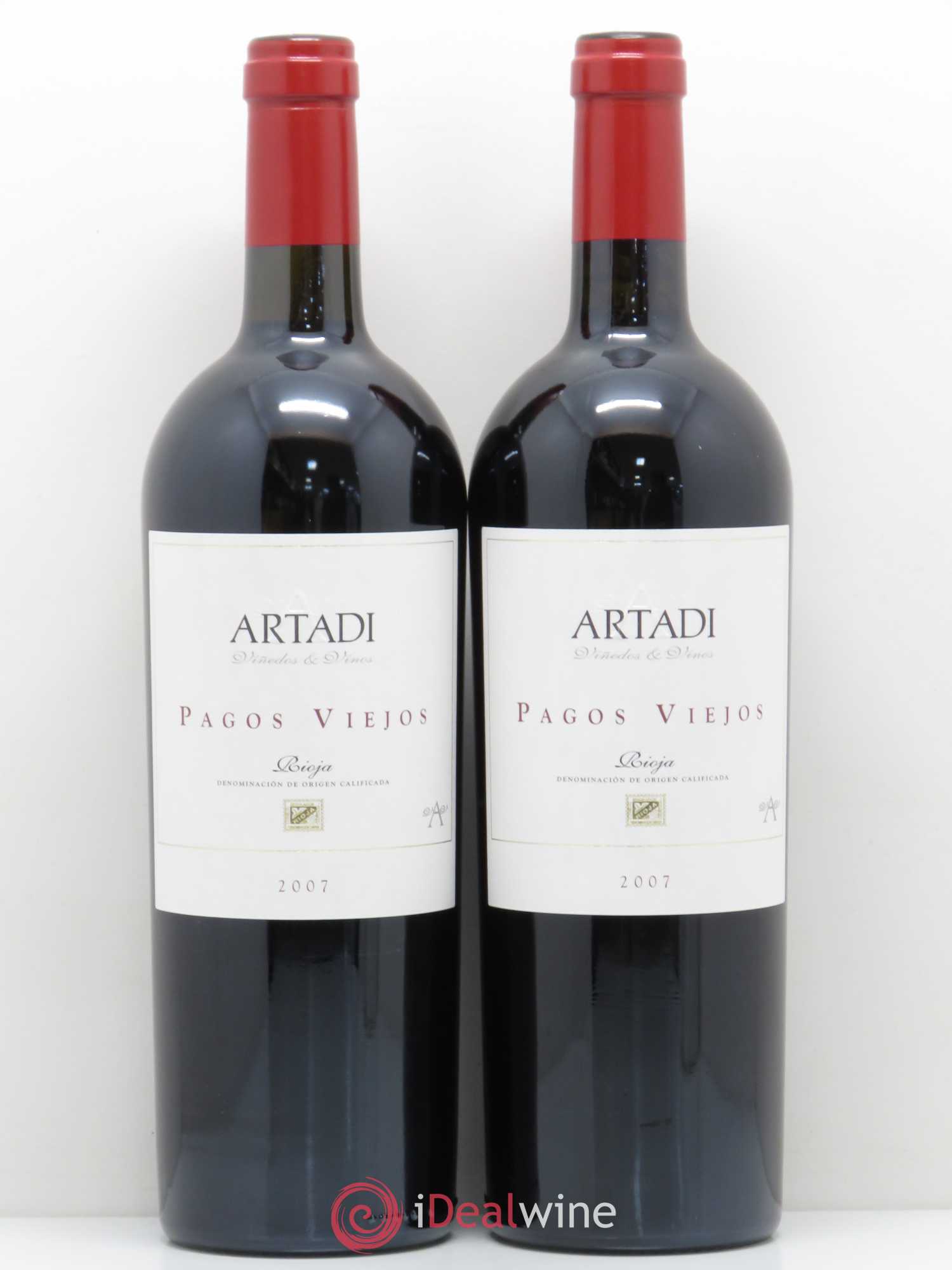 Rioja Artadi DOCA Pagos Viejos 2007 - Posten von 2 Flaschen - 0