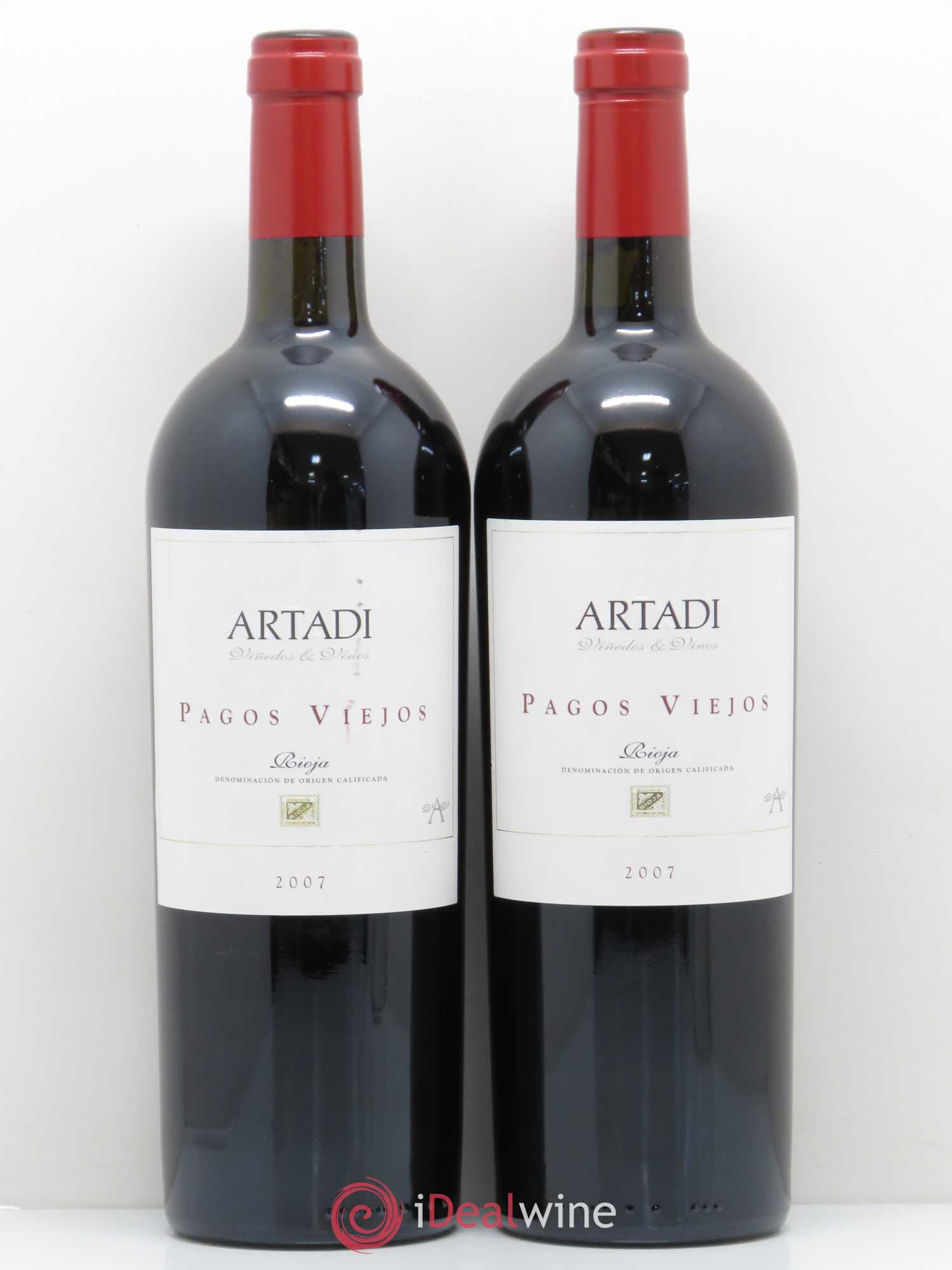 Rioja Artadi DOCA Pagos Viejos 2007 - Posten von 2 Flaschen - 0