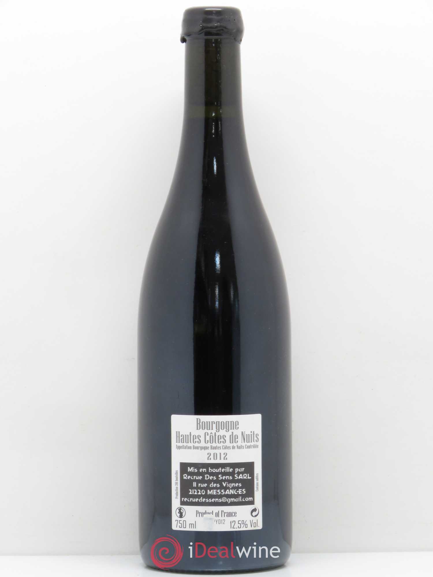 Hautes-Côtes de Nuits Les Premiers Ponts Yann Durieux 2012 - Posten von 1 Flasche - 1