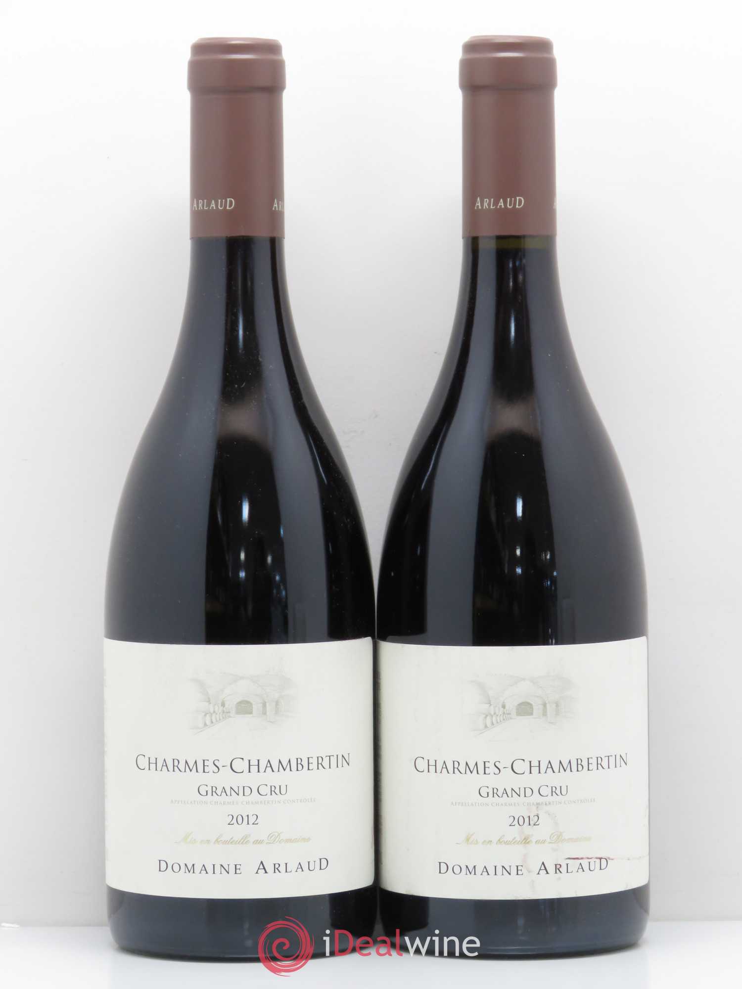 Charmes-Chambertin Grand Cru Arlaud 2012 - Lot de 2 bouteilles - 0