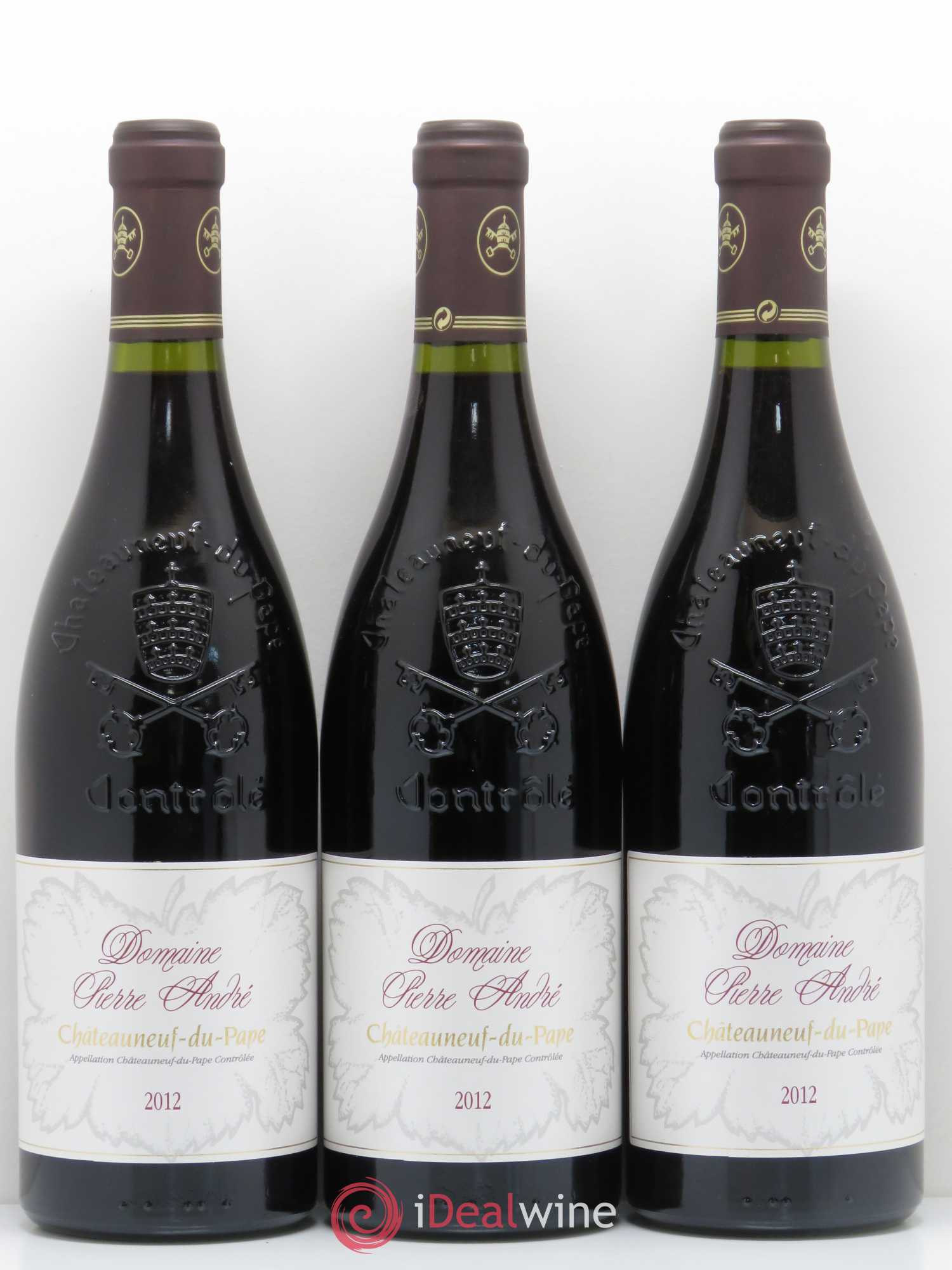 Châteauneuf-du-Pape Pierre André (Domaine) 2012 - Lot de 6 bouteilles - 2