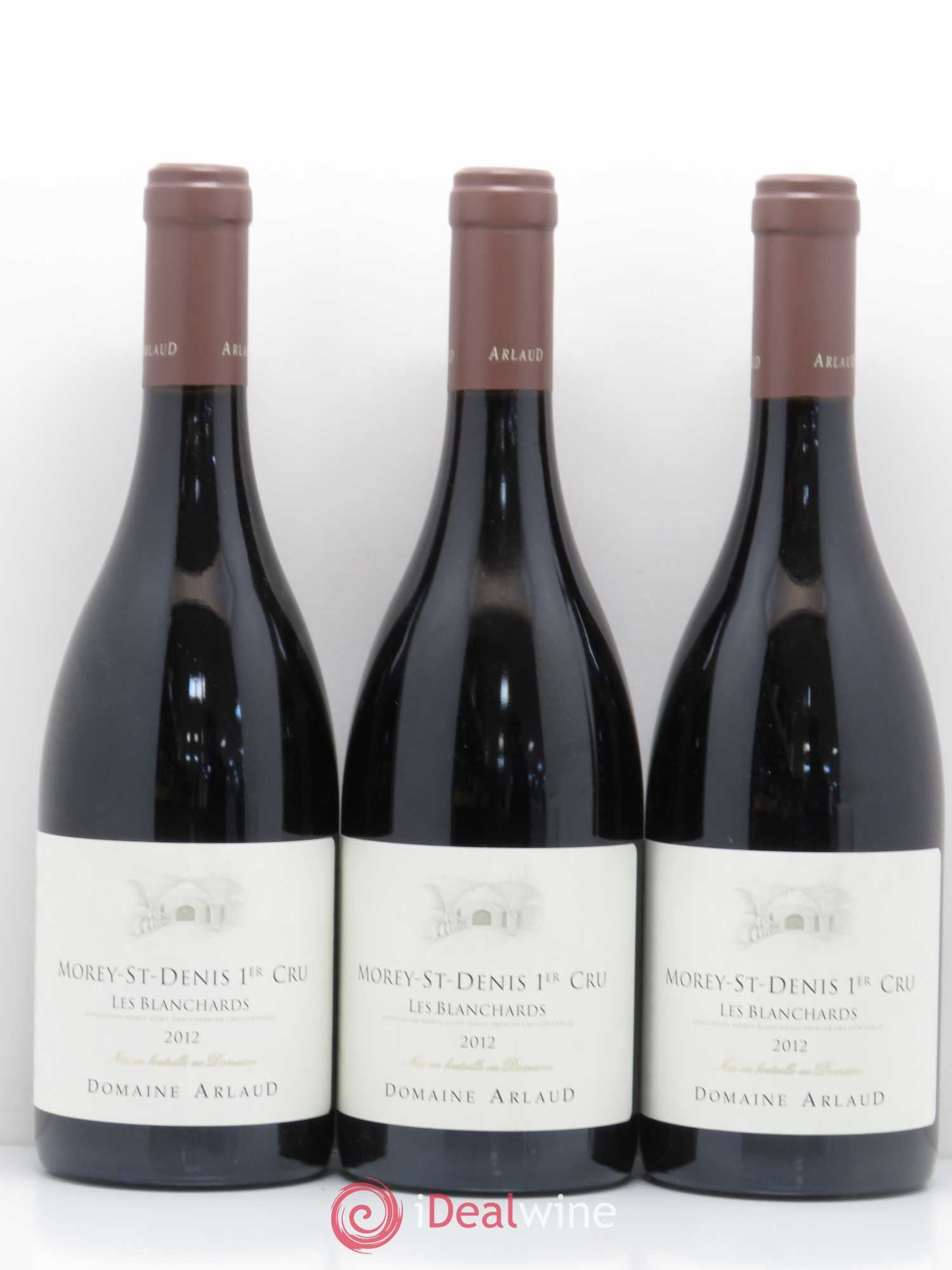 Morey-Saint-Denis 1er Cru Les Blanchards Arlaud 2012 - Lot de 6 bouteilles - 2
