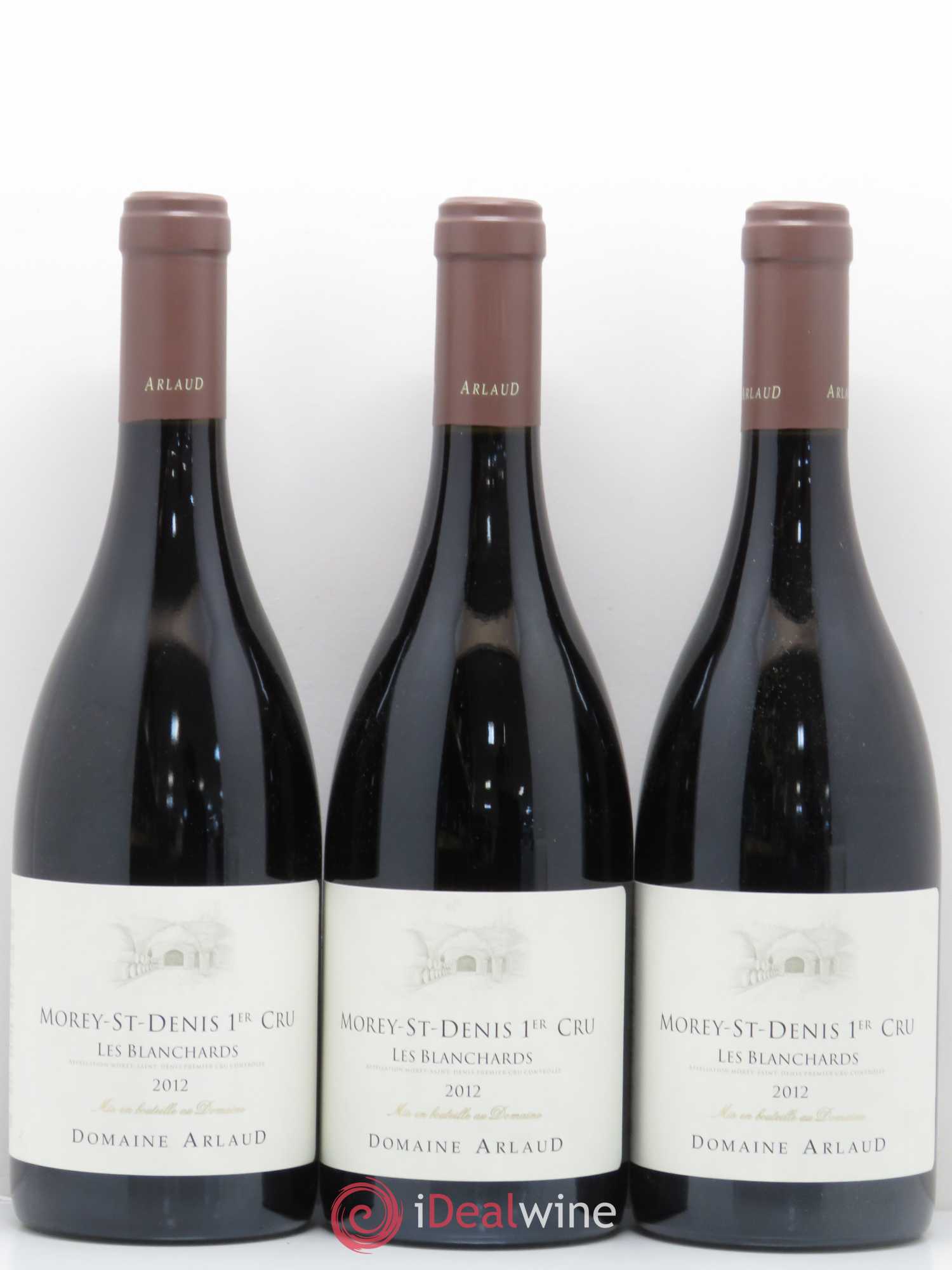 Morey-Saint-Denis 1er Cru Les Blanchards Arlaud 2012 - Lot de 6 bouteilles - 1