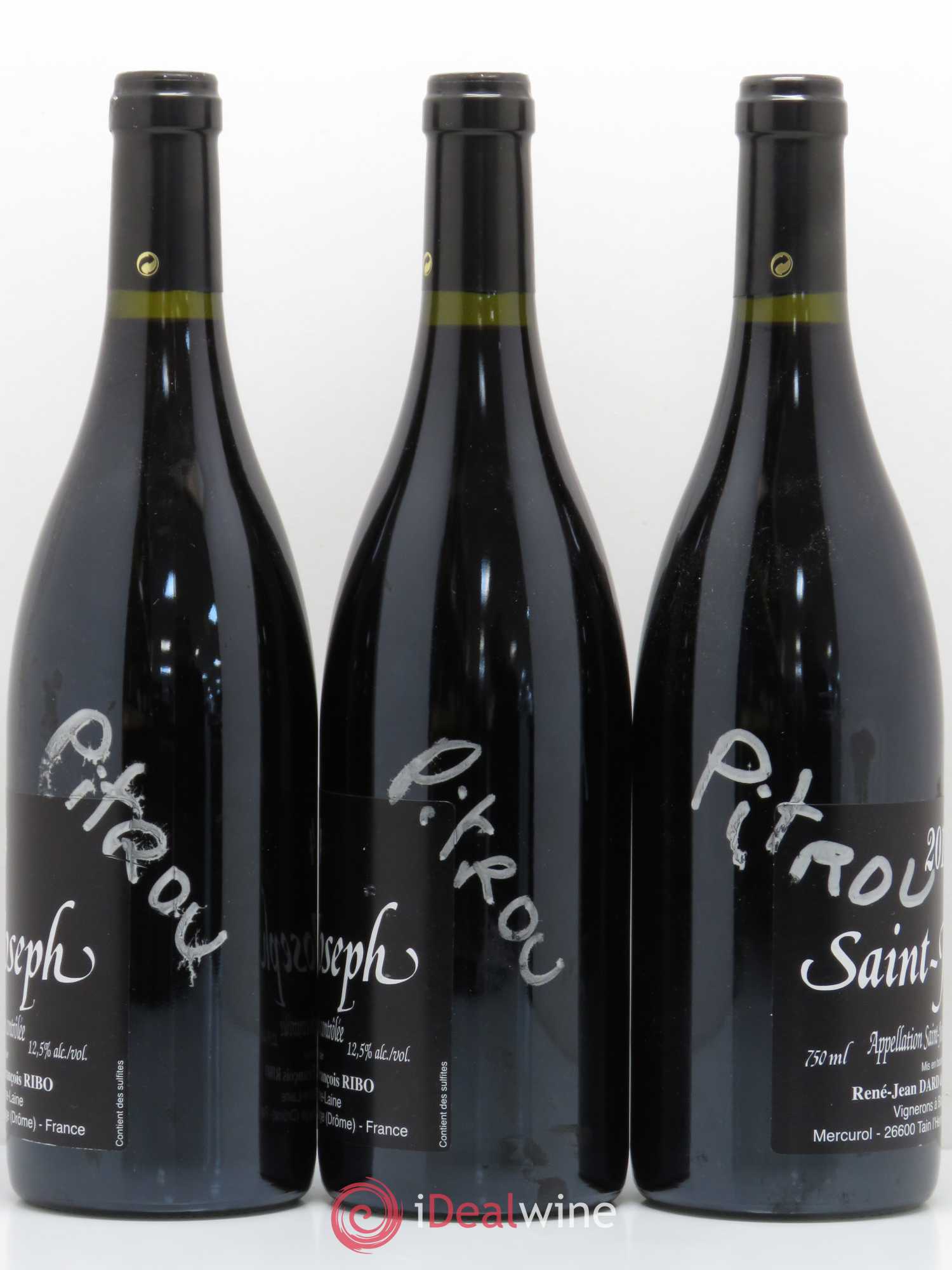 Saint-Joseph Pitrou Dard et Ribo 2014 - Lot de 3 bouteilles - 1