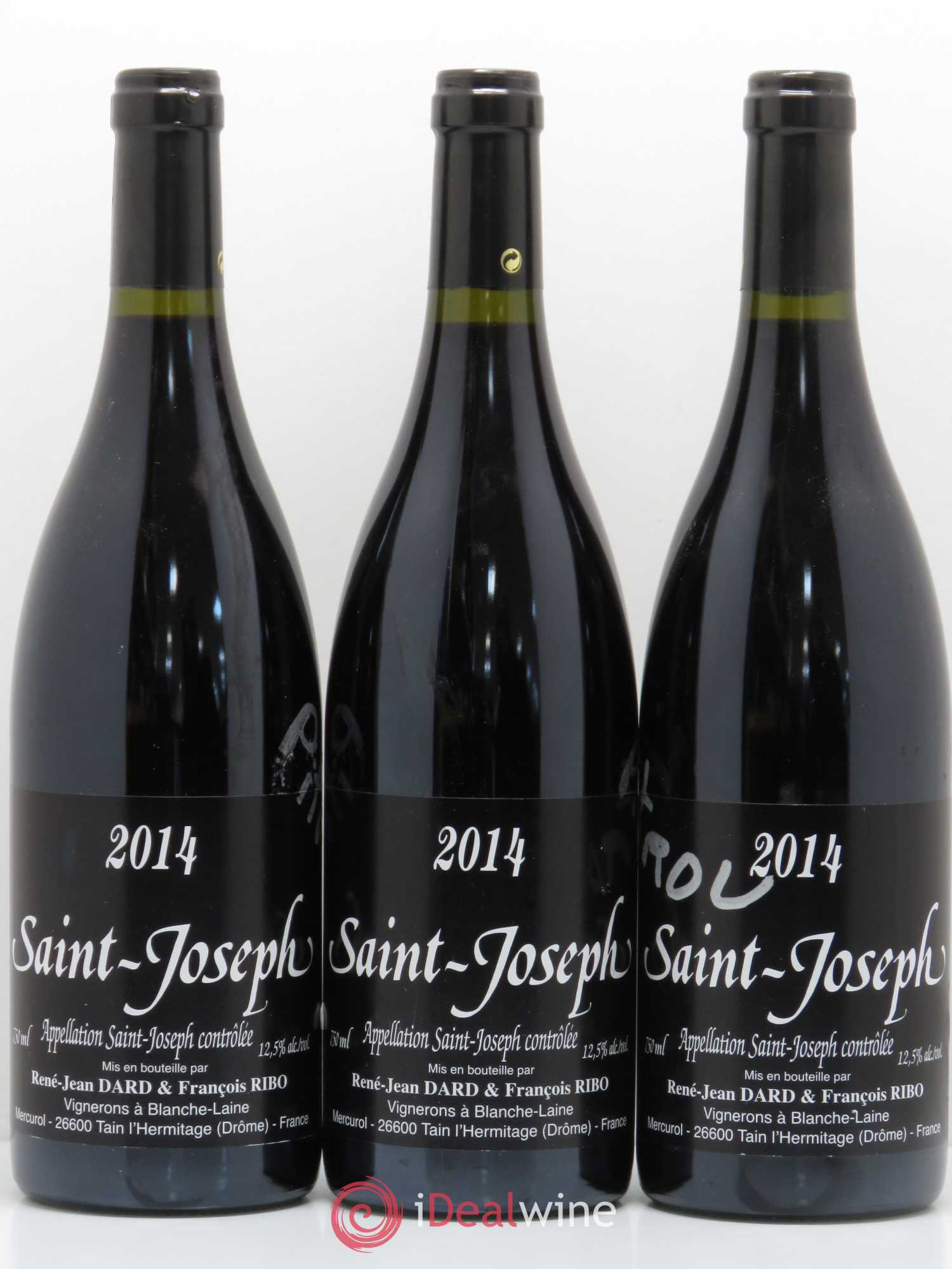 Saint-Joseph Pitrou Dard et Ribo 2014 - Lot de 3 bouteilles - 0
