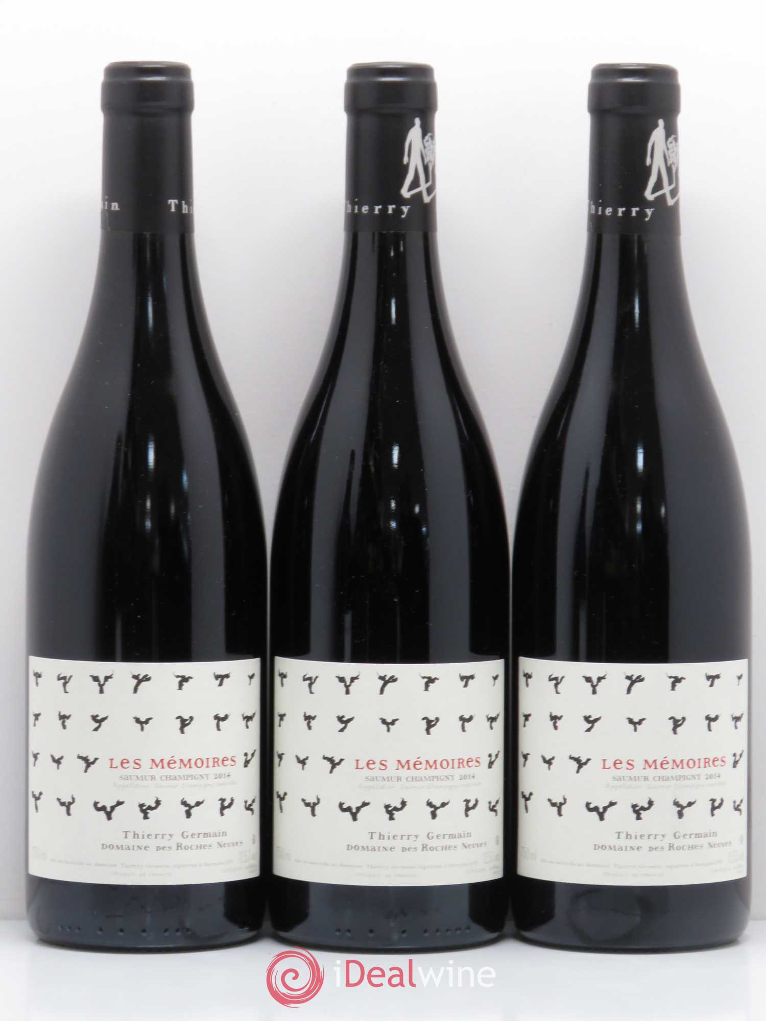 Saumur-Champigny Les Mémoires Domaine des Roches Neuves - Thierry Germain 2014 - Lot de 6 bouteilles - 1