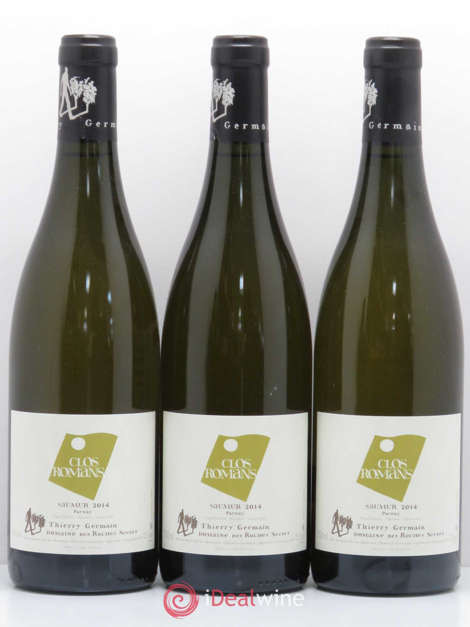 Saumur Clos Romans Domaine des Roches Neuves - Thierry Germain 2014 - Lot de 5 bouteilles - 1
