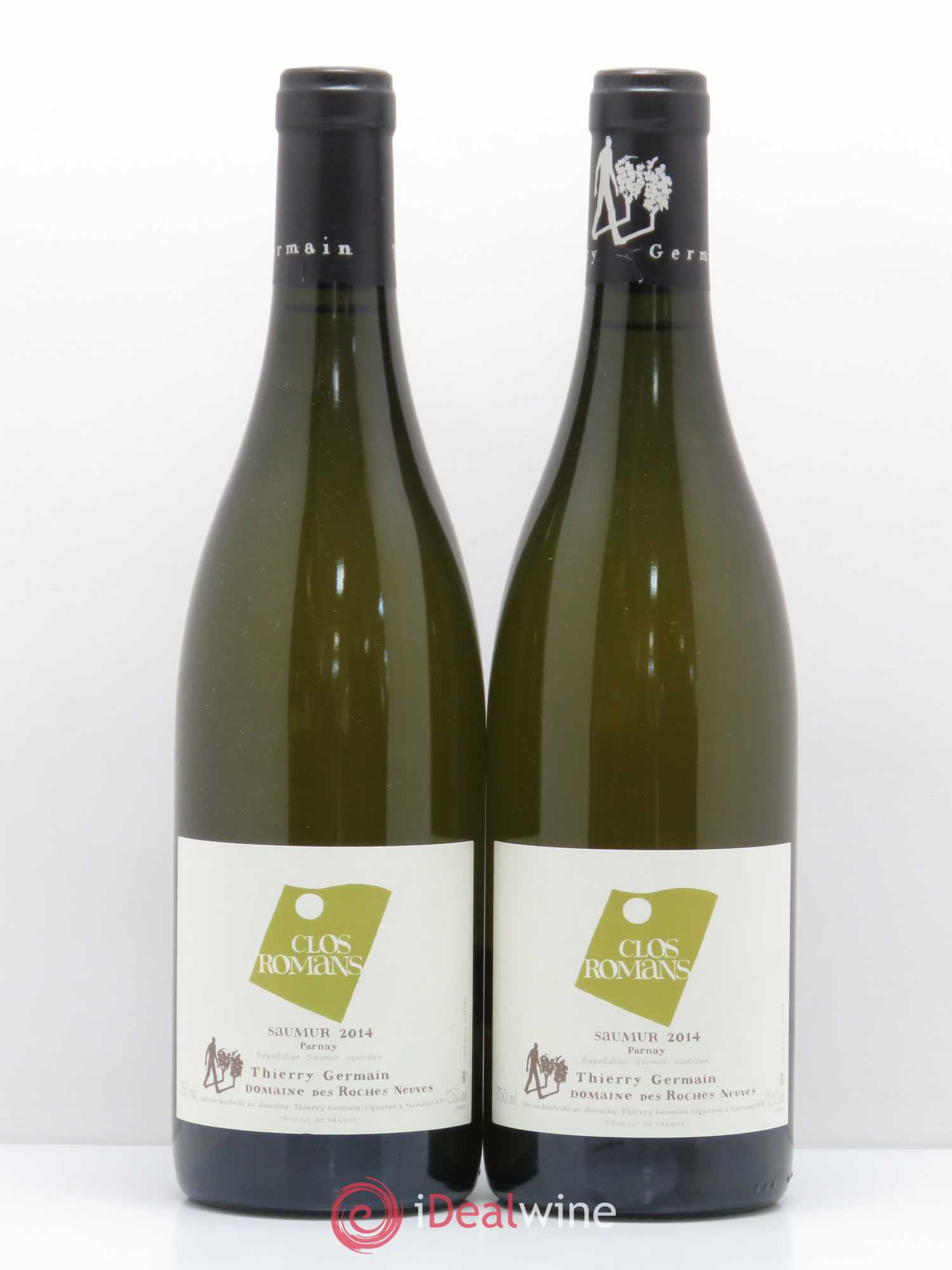 Saumur Clos Romans Domaine des Roches Neuves - Thierry Germain 2014 - Lot de 5 bouteilles - 2