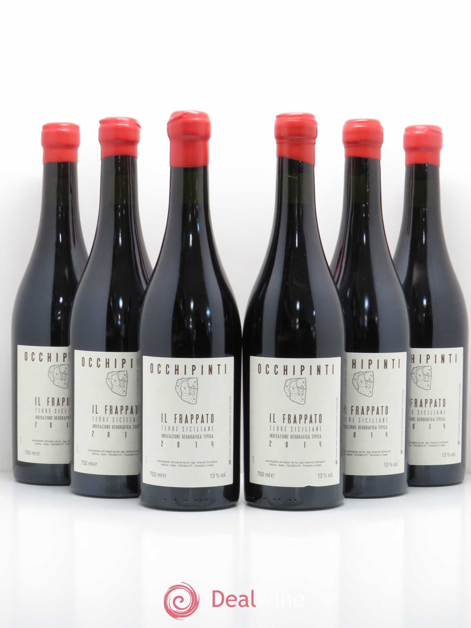IGT Sicile Il Frappato Occhipinti 2014 - Posten von 6 Flaschen - 0