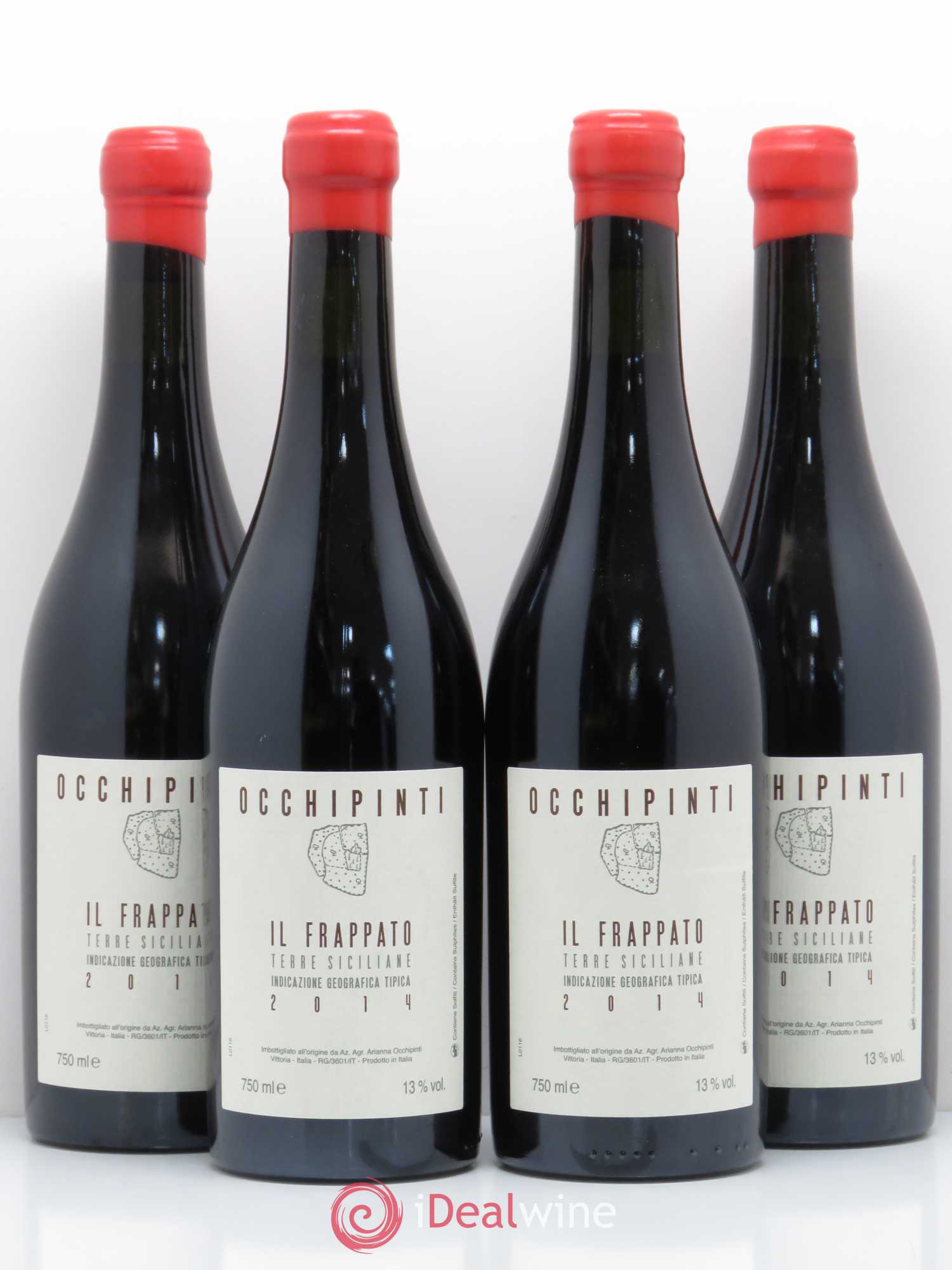 IGT Sicile Il Frappato Occhipinti 2014 - Posten von 4 Flaschen - 0