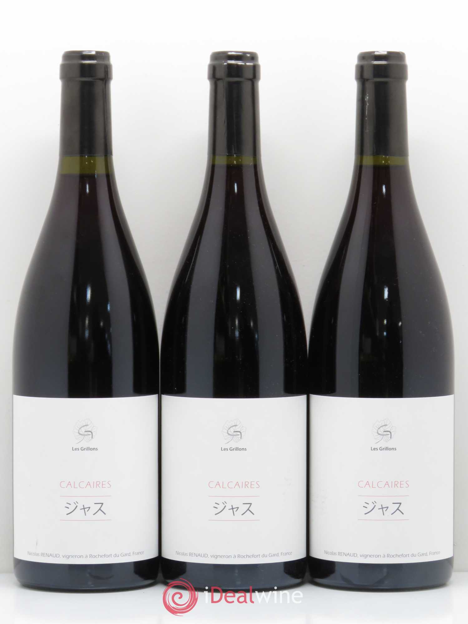 Vin de France Calcaire Clos des Grillons 2016 - Posten von 3 Flaschen - 0