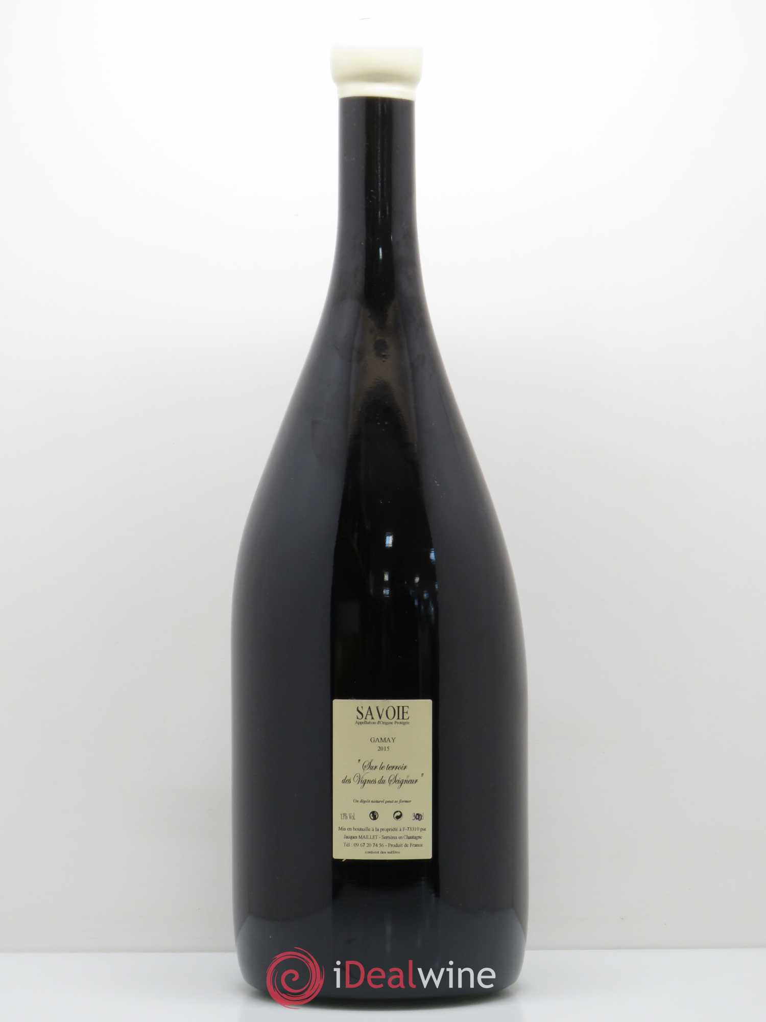 Vin de Savoie Gamay Chautagne Jacques Maillet 2015 - Lotto di 1 jéroboam - 1