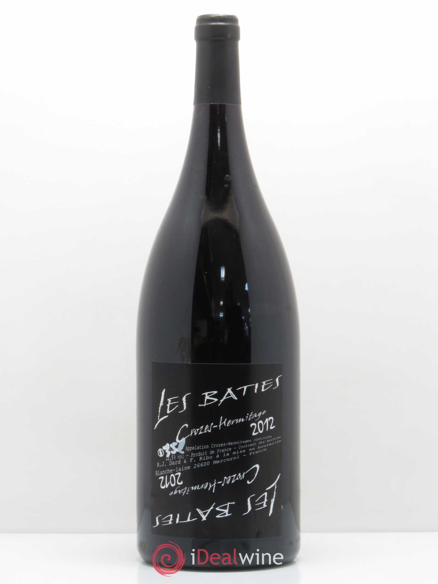 Crozes-Hermitage Les Baties Dard et Ribo 2012 - Posten von 1 Magnum - 0