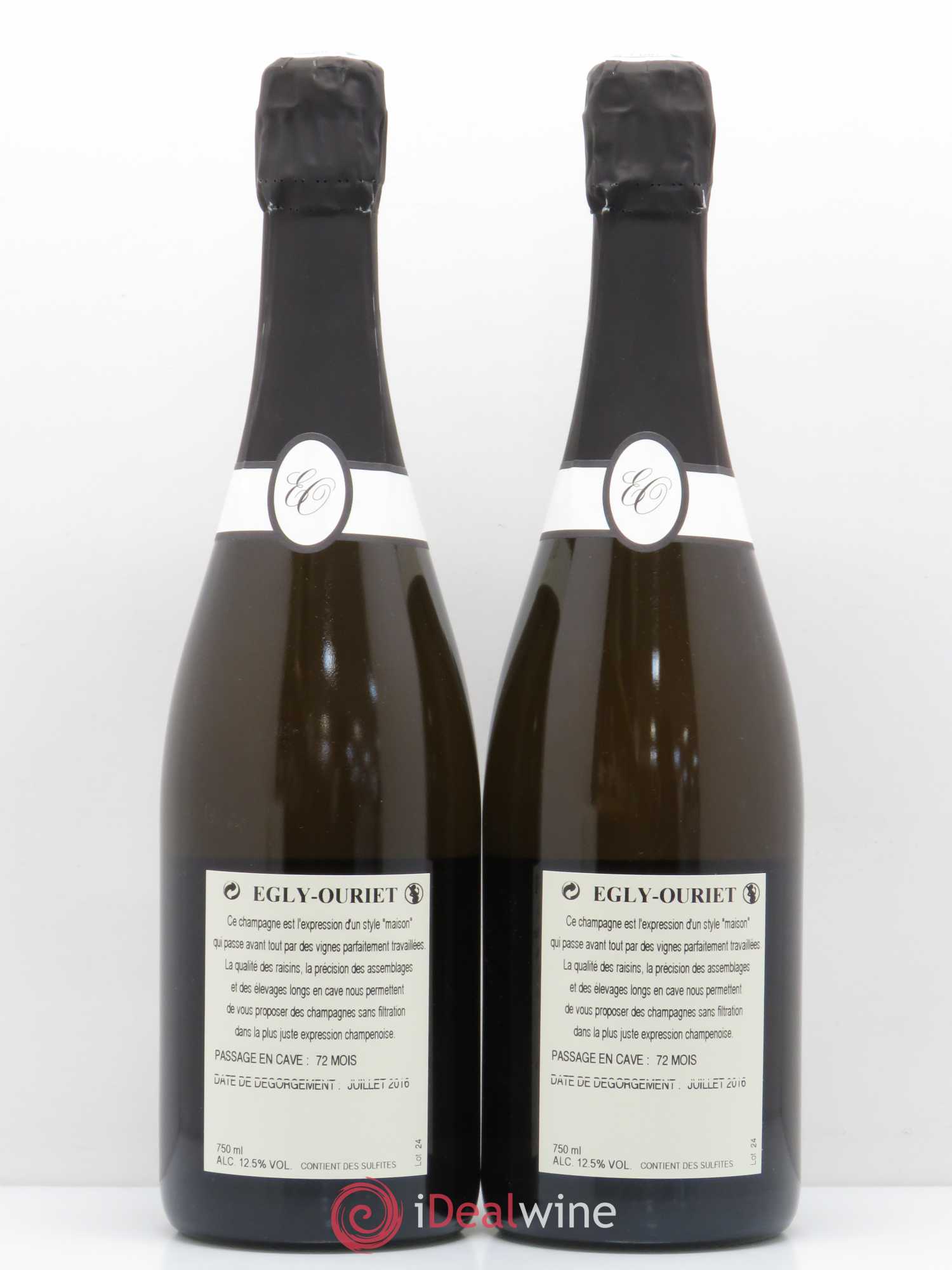 Blanc de Noirs Vieilles Vignes Egly-Ouriet - Lot de 2 bouteilles - 1